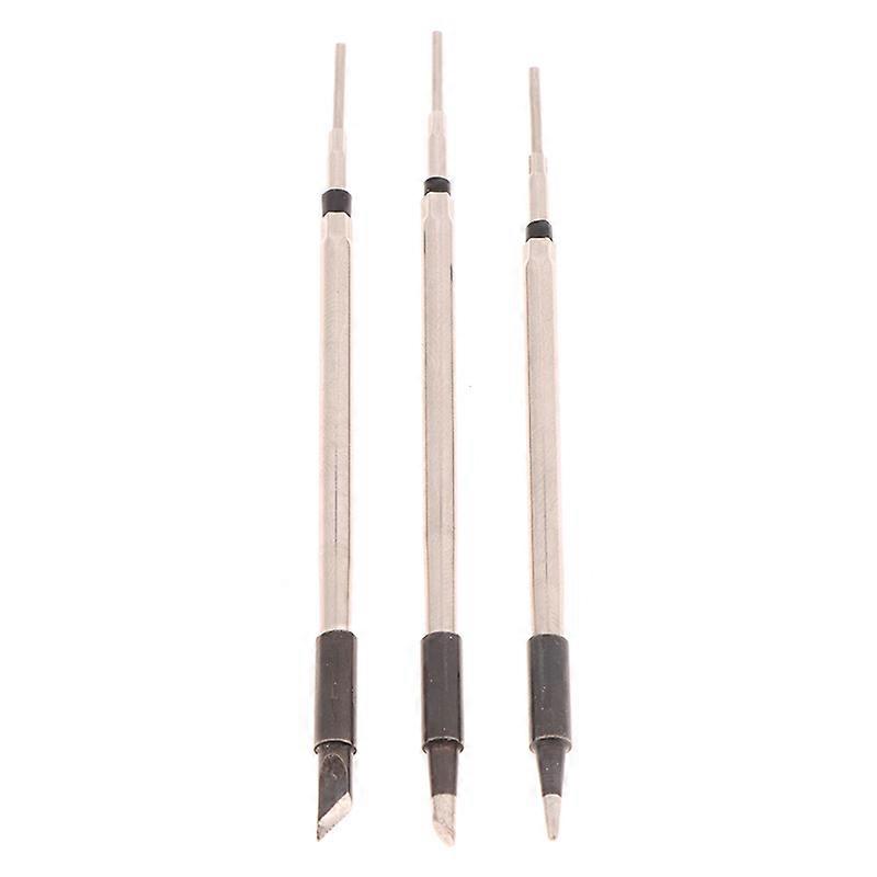 Ceramic Heating Core Soldering Iron Tip Blade Tip Horseshoe Tip Round Pointed Stainless Steel Soldering Iron Tool Accessories