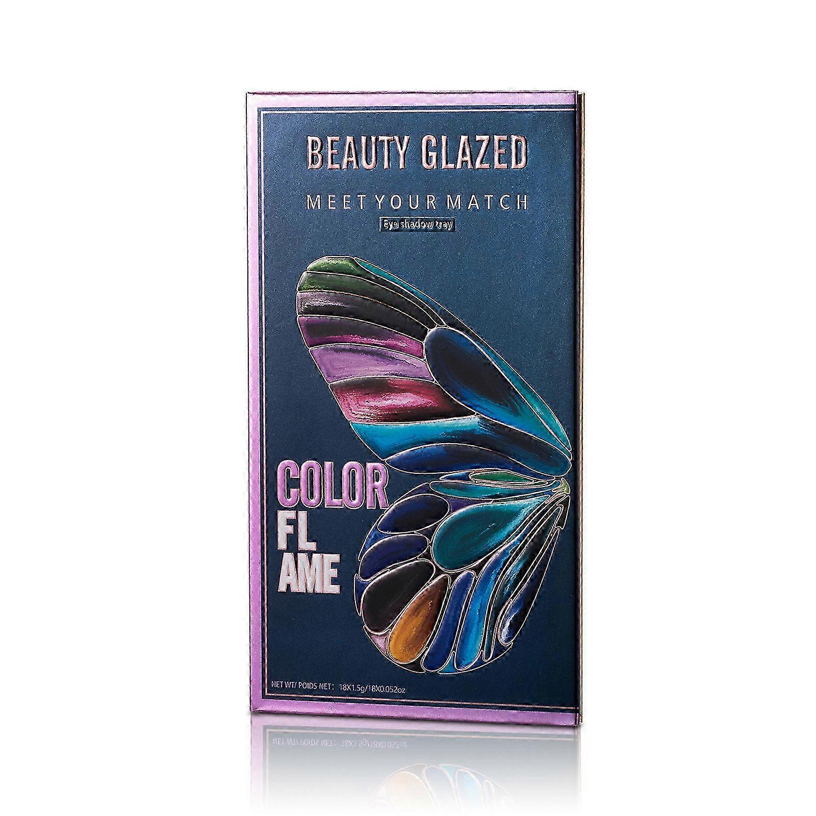 18-Farben-Lidschatten-Tablett Dreidimensionale Form Leicht zu färben Cos Make-up Stage Make-up Wunderschöner Lidschatten PUW5297 2025