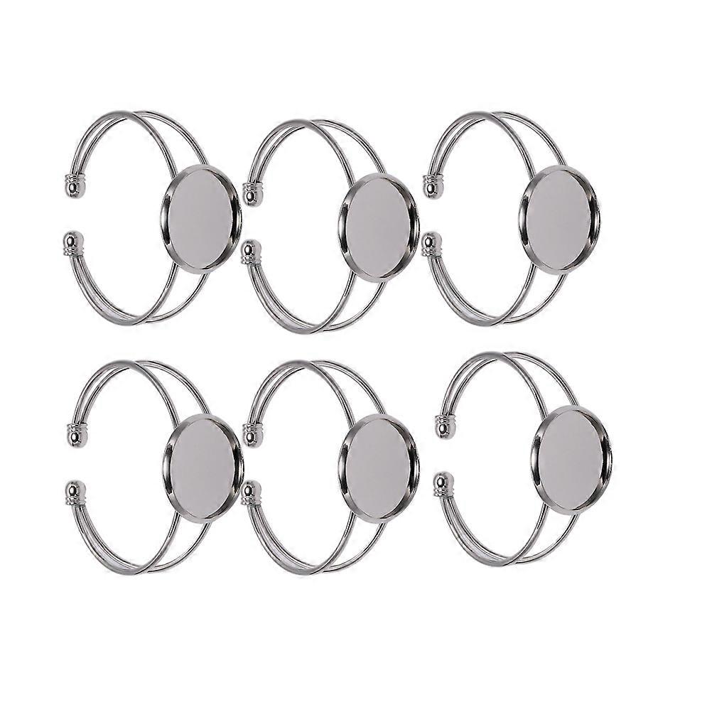 Bezel Plate Copper Bracelets, Metal for Custom Jewelry Projects