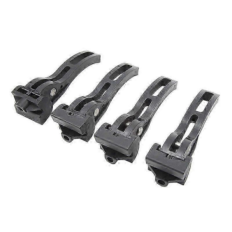 4pcs couvre-tonneau à trois volets dur / doux pour remplacement de la pince pliante ford