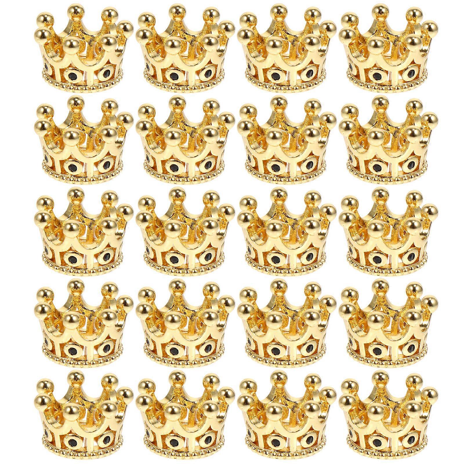 DIY Crown Components for Artistic Projects, Suitable for Necklace Crafting, Sturdy