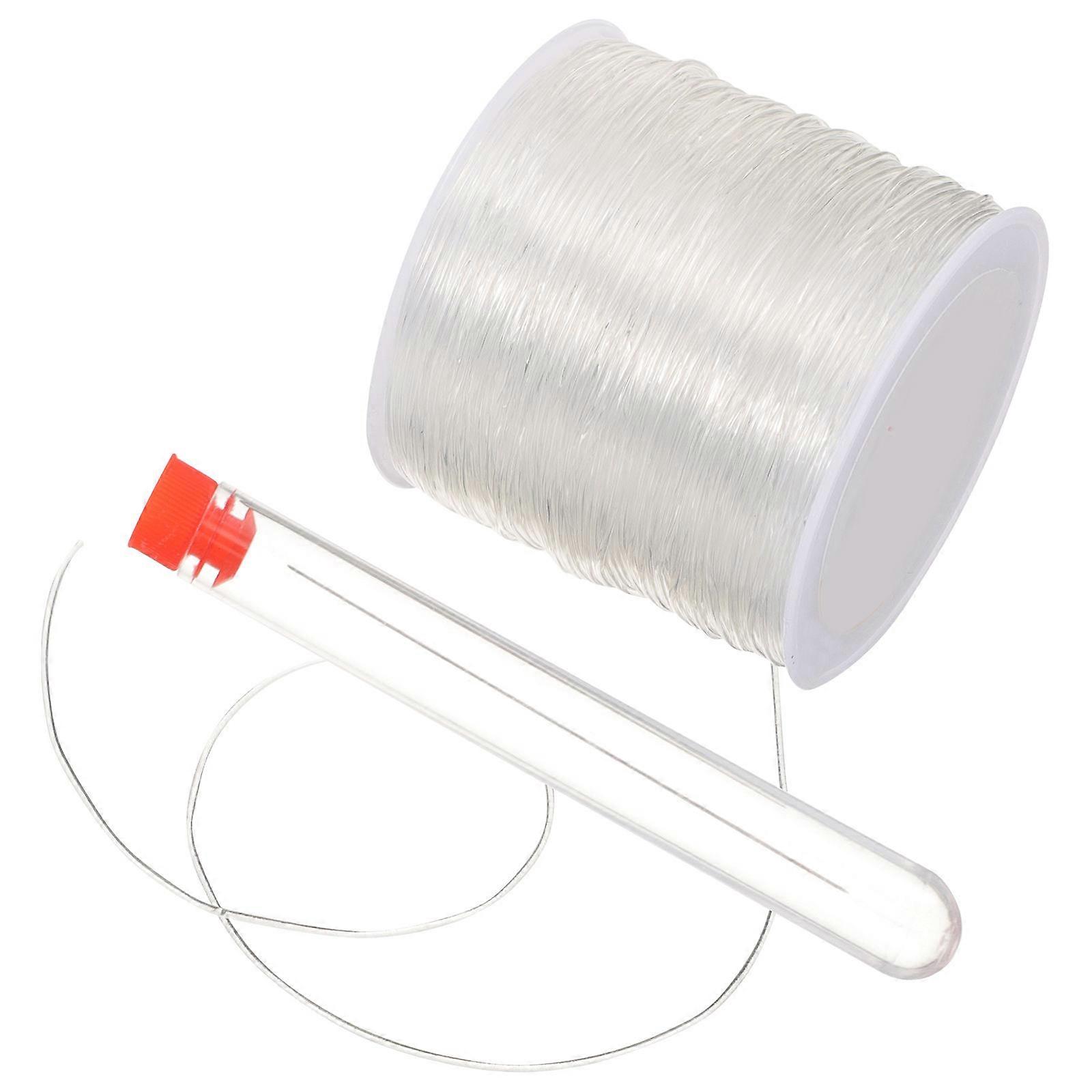 Portable Beading Needles Set for DIY Bracelets & Necklaces – Elastic Thread Stringing Tool for Beads & Multi Strand Jewelry Making – Includes Needles