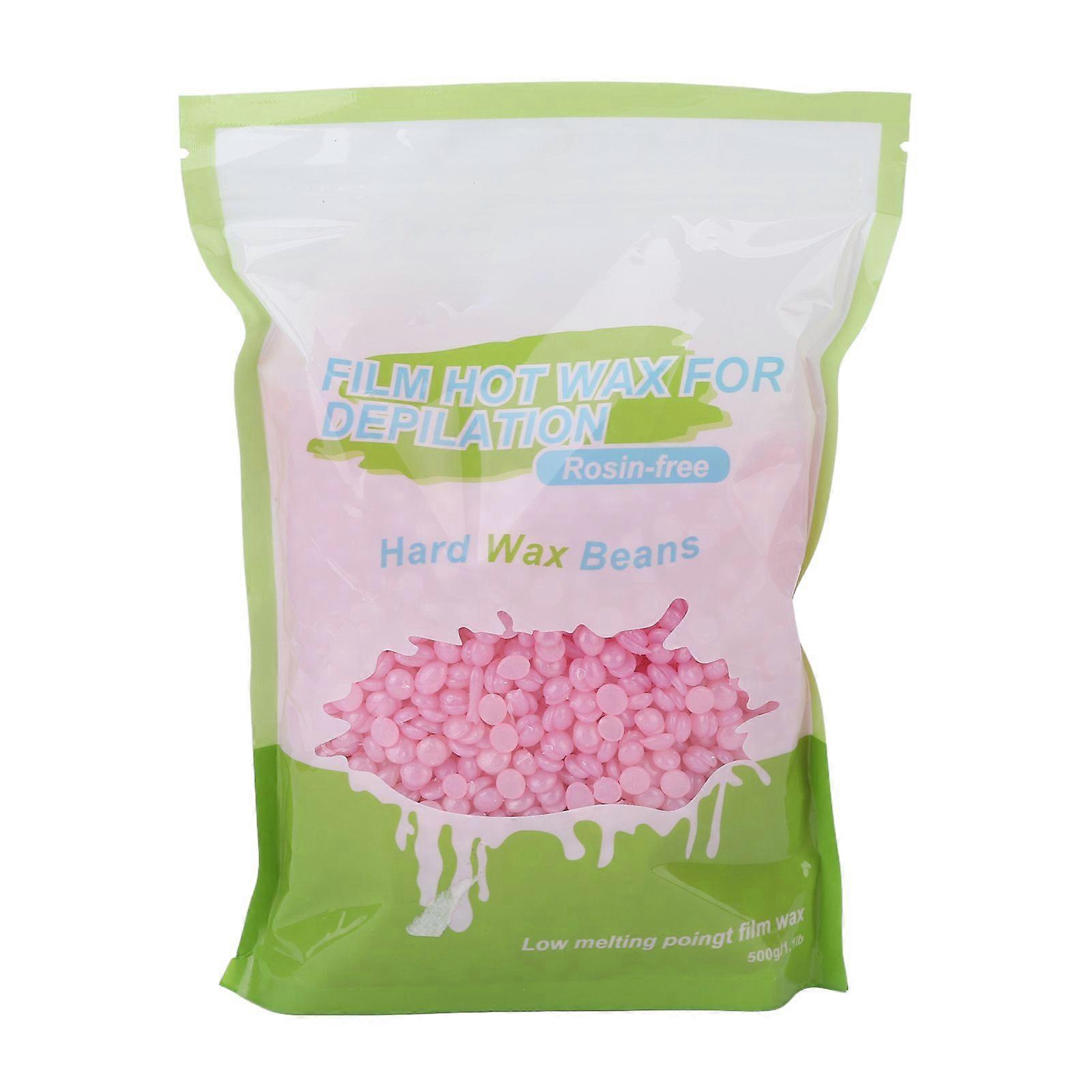 2025 Latest Model 17.6oz Hard Wax Beads Pearl Bean for Hair Removal Face Leg C...