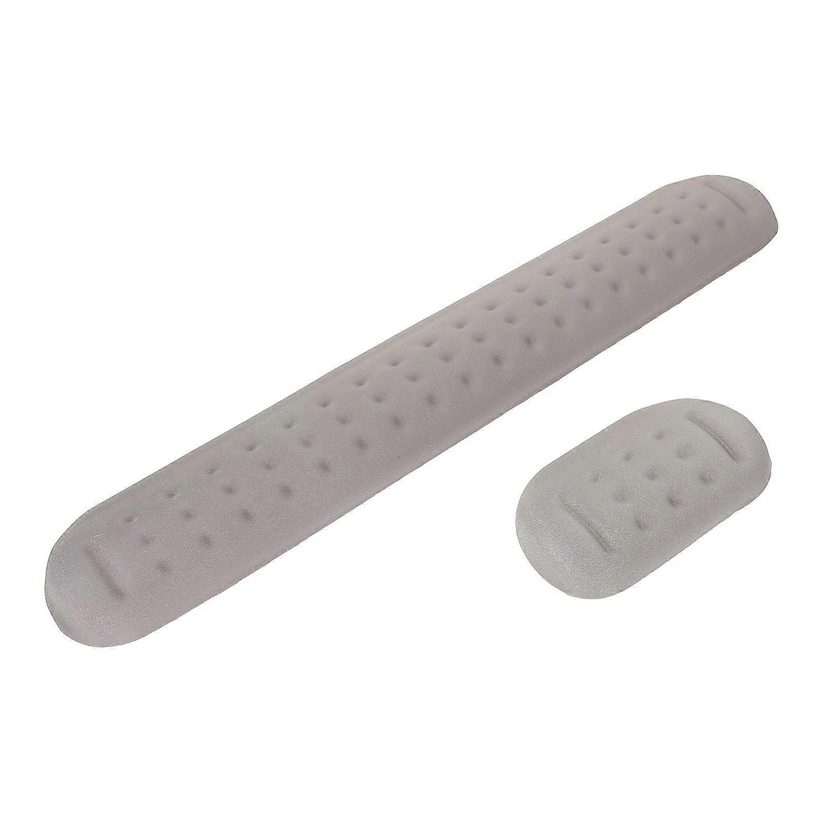 Wrist Rest Keyboard And Mouse Set Memory Foams Comfortable Support For Workers 43X6.5CM Ergonomic 1Set