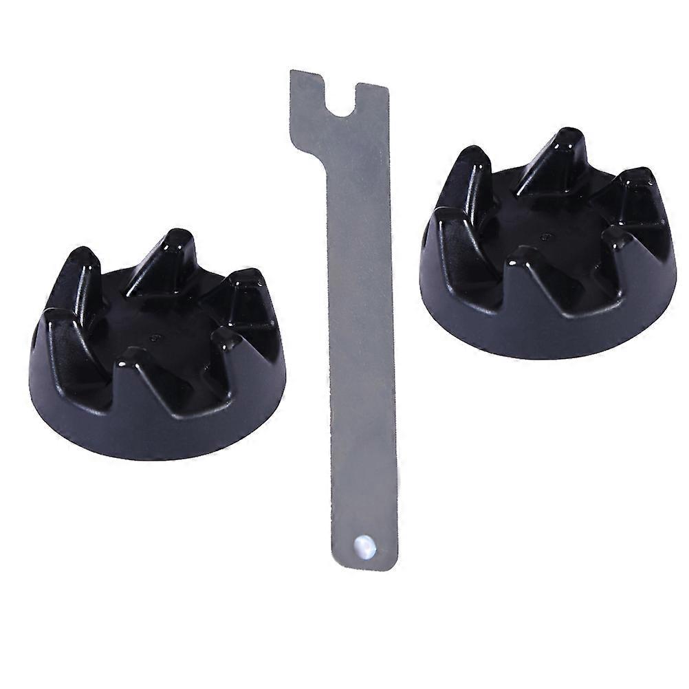 Rubber Coupler Gear Blender Clutch Repair Kit for Blender Accessories 11.5x3.6x1.27cm Plastic Removal 4Pc Gears and 1Pc Wrench