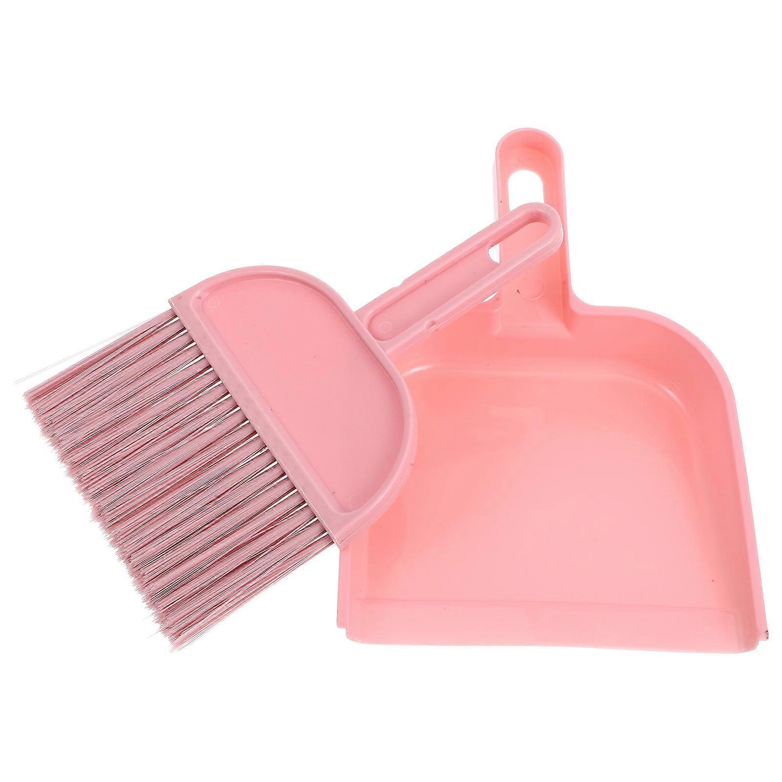 Mini Broom and Dustpan Set for Home, Car, and Compact Spaces – Portable Handheld Cleaning Tool for Desktop, Interior, and Pet Hair Removal