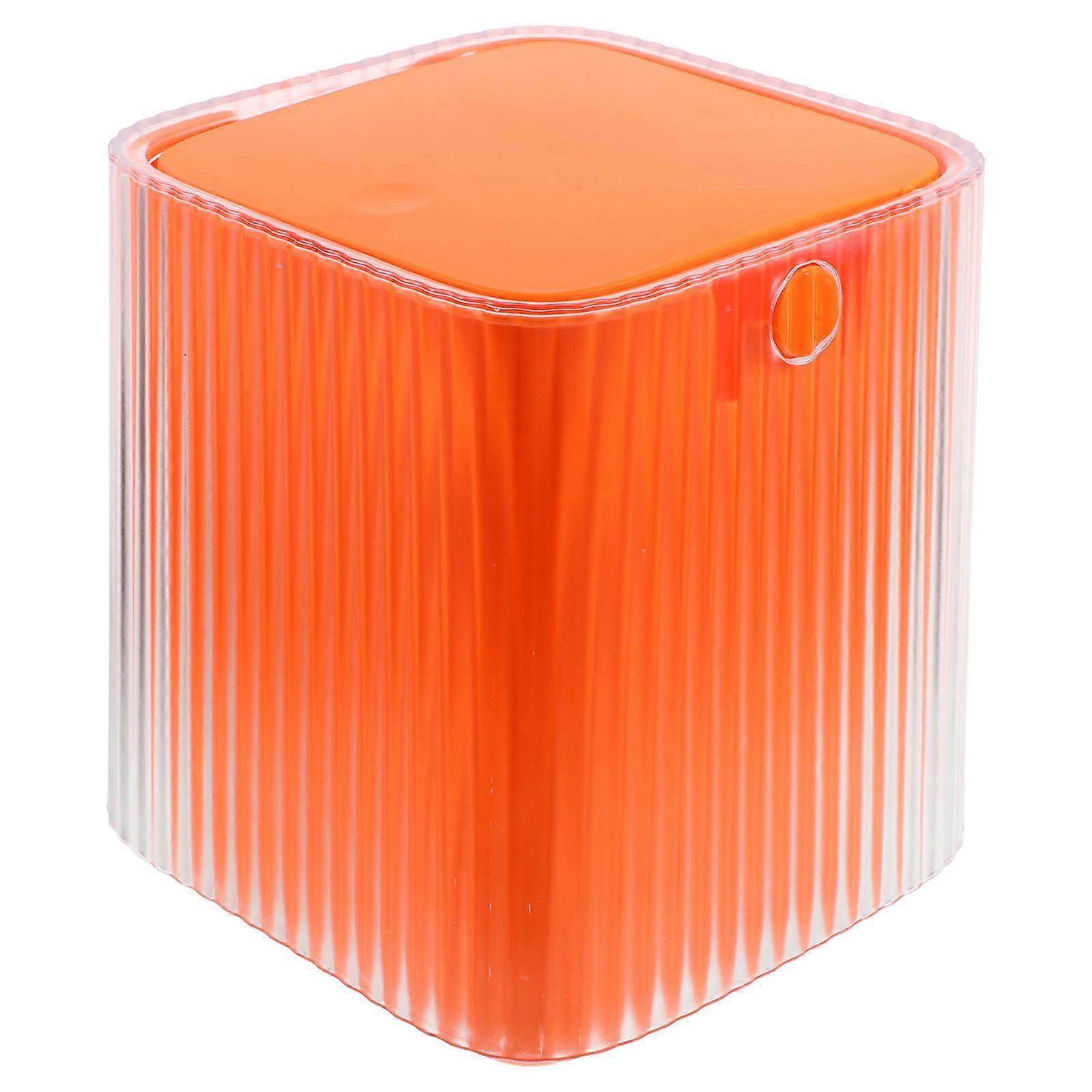 Tiny Trash Can Mini Trash Can For Bathroom Compact Shape Odor Control Suitable For Home Users 1Pack