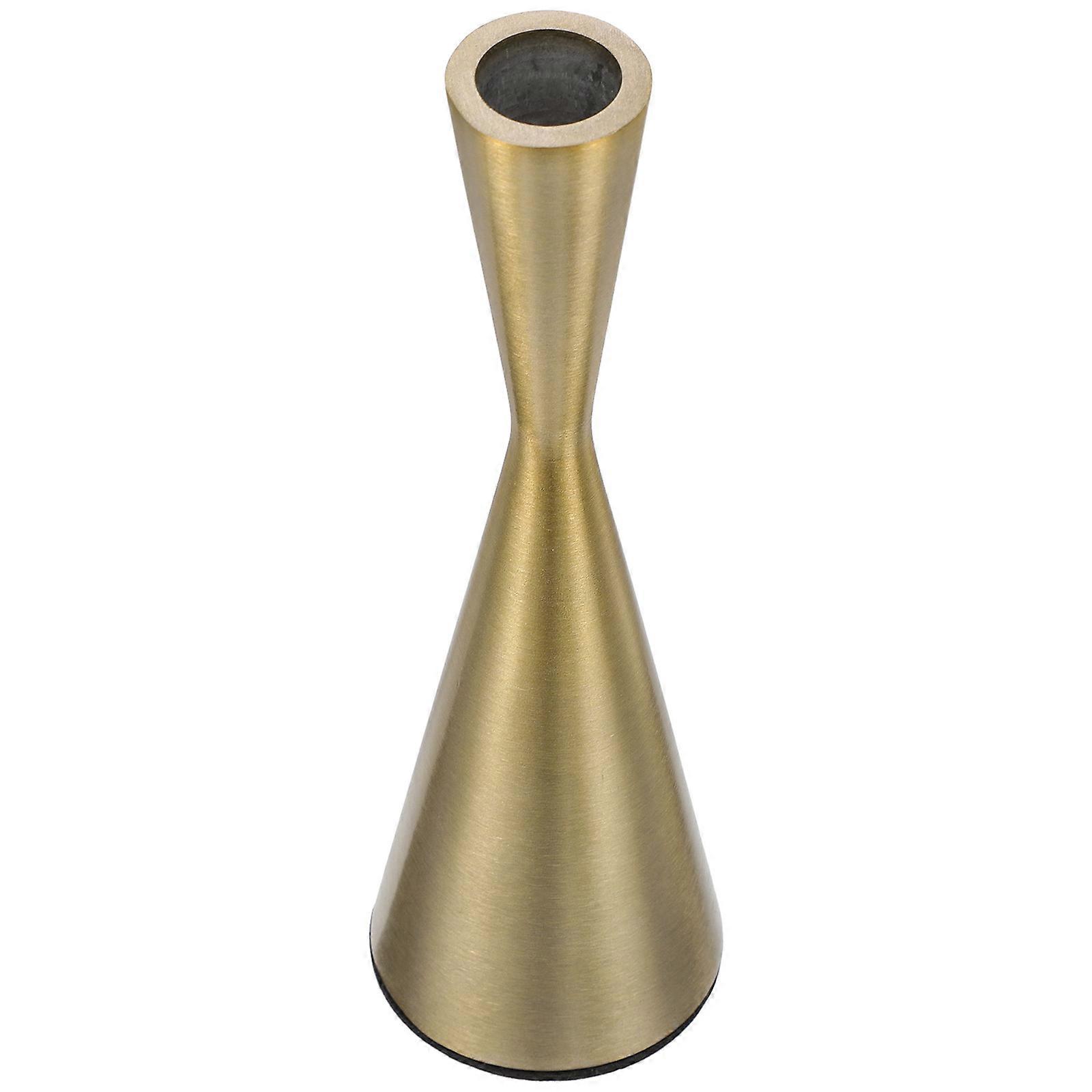 Here's a refined and compelling product description for your **Metal Taper Candlestick Holder**:
### **Elegant Metal Taper Candlestick Holder –