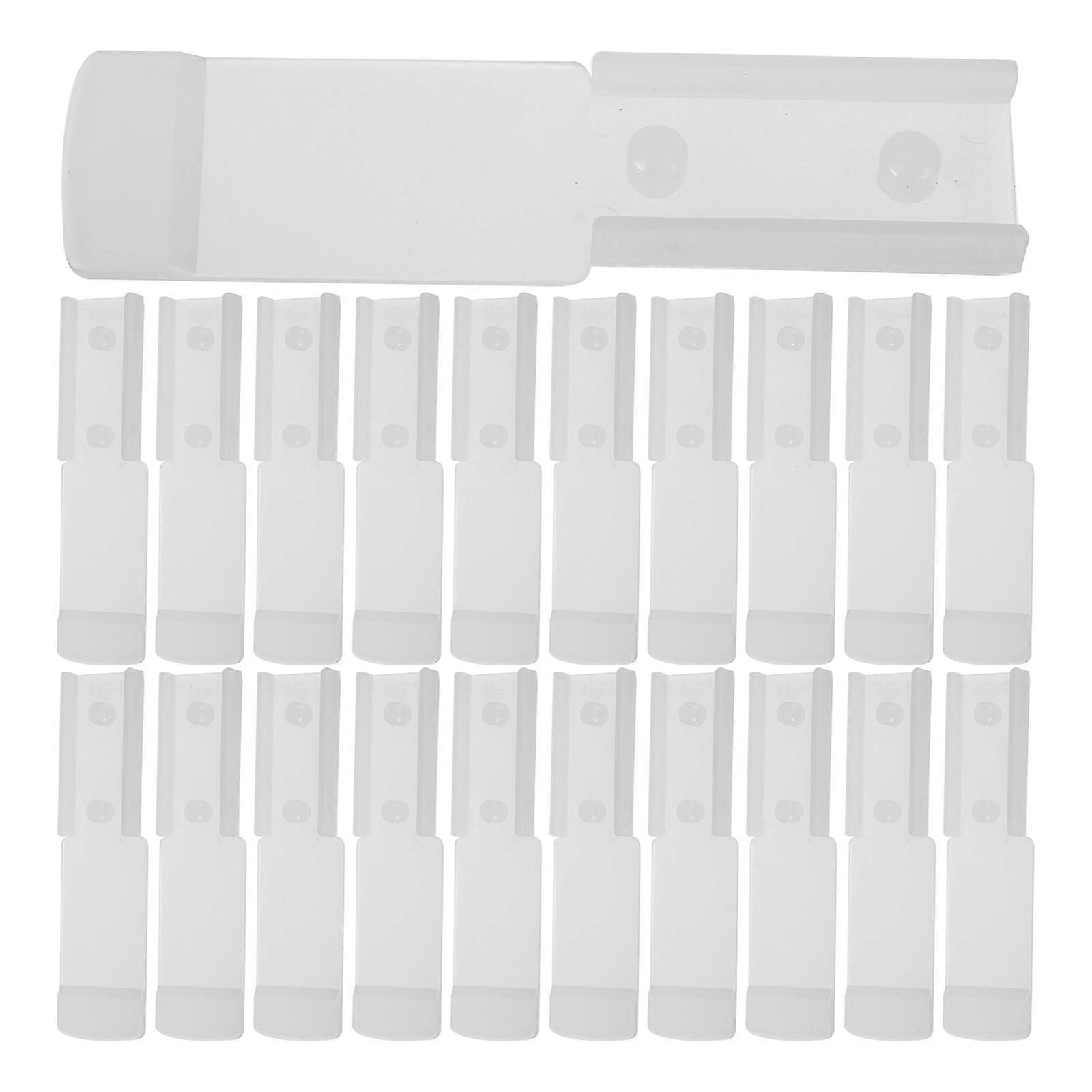 Sofa Bed Hinge Protector Plastic Furniture Hinges Protective Pad For Home Use Rectangular 50Pcs