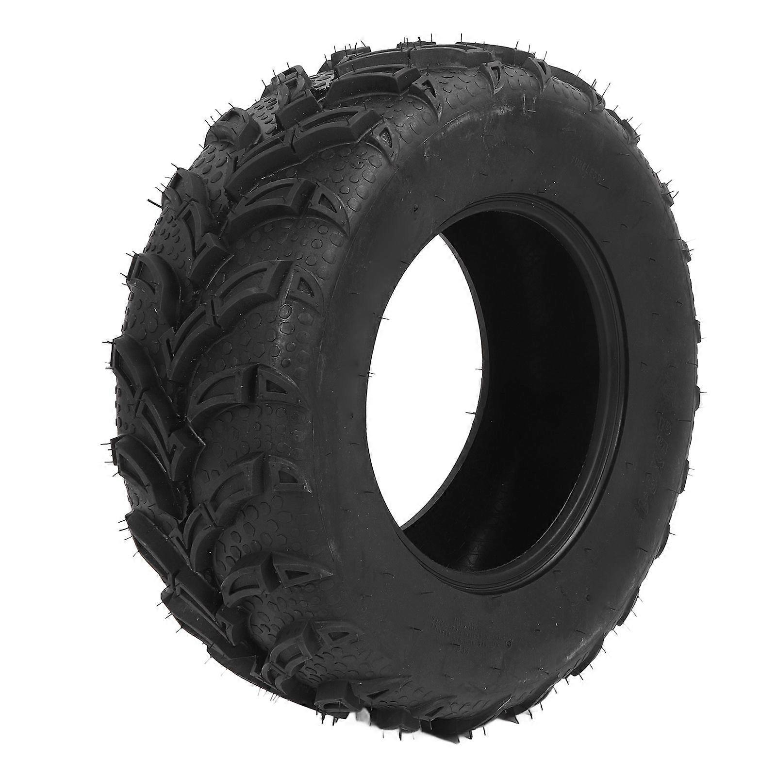 25x8~12 ATV UTV Wheel Tire 6 Ply Enhanced Traction Reduce Impact Vacuum Tubeless All Terrain Tyre for Go Kart Golf Cart Lawn Mower MK73986