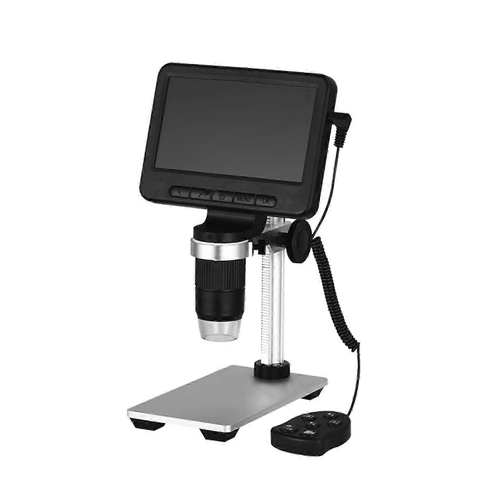LCD Digital USB Microscope, 5 Inch Screen 1000X Magnification Microscope with Wifi Connectivity for Various Brands