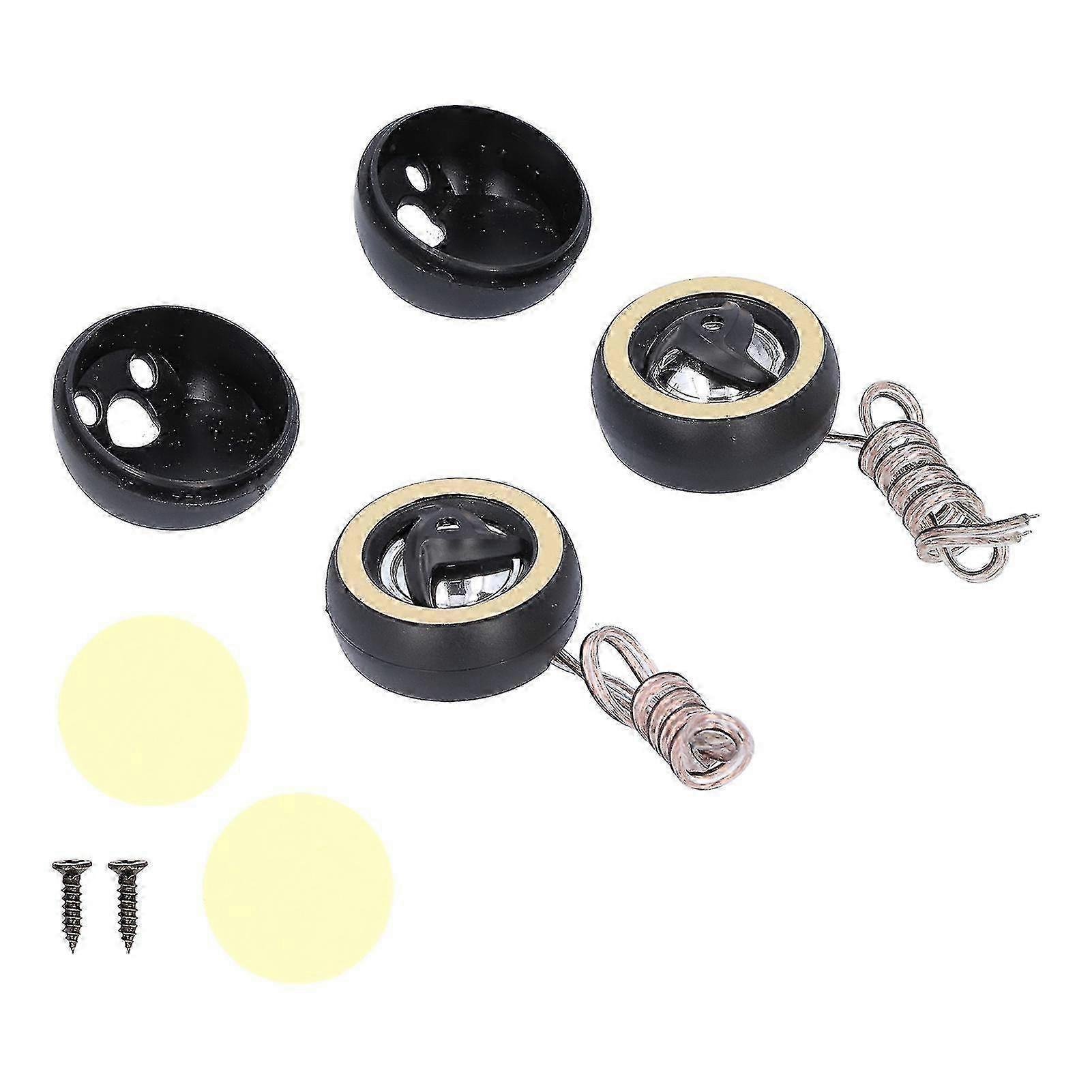 2PCS Universal 12V Dome Tweeter Speakers, 800W High Power with 92dB Sensitivity for Clear Loud Sound in Cars and Vehicles