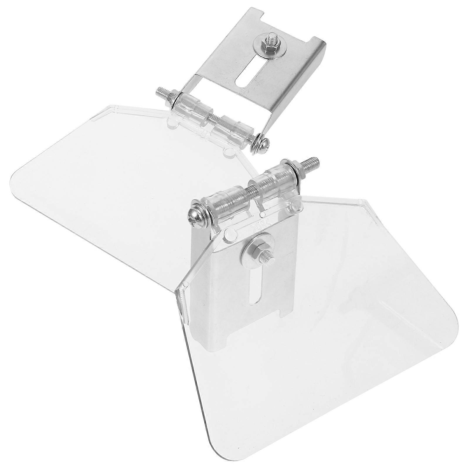 Transparent Protective Eye Shield Assembly for Bench Grinder   Durable, Easy Installation Safety Eye Guard Replacement Accessory for Grinding Tools