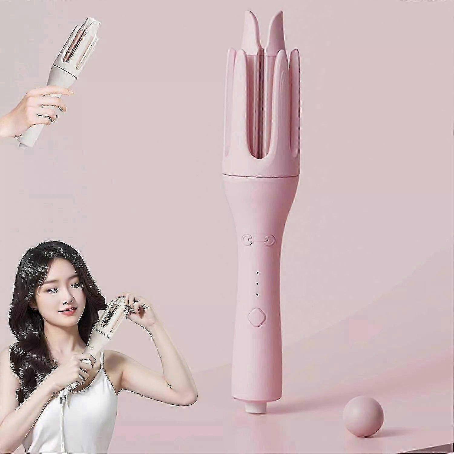 Adagio Auto Hair Curler - 2-in-1 Straightening and Curling for Salon-Quality Results