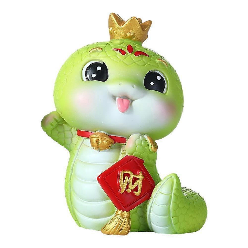 U1p4 Yılan Oyuncak Taç Yılan Bobble Baş Takı Ofis Masa Maskot Dekorasyon