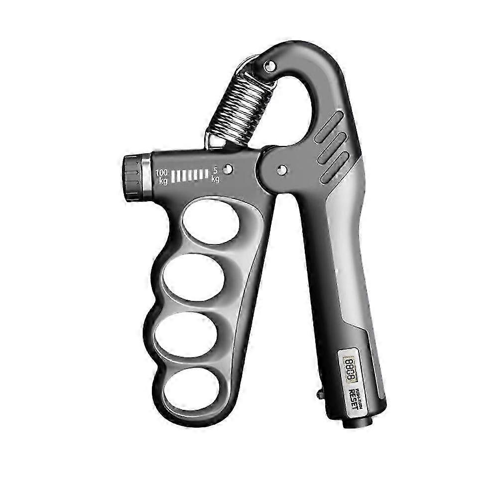 5-100kg justerbart håndgrep styrker, håndgrep trener med mothåndledd