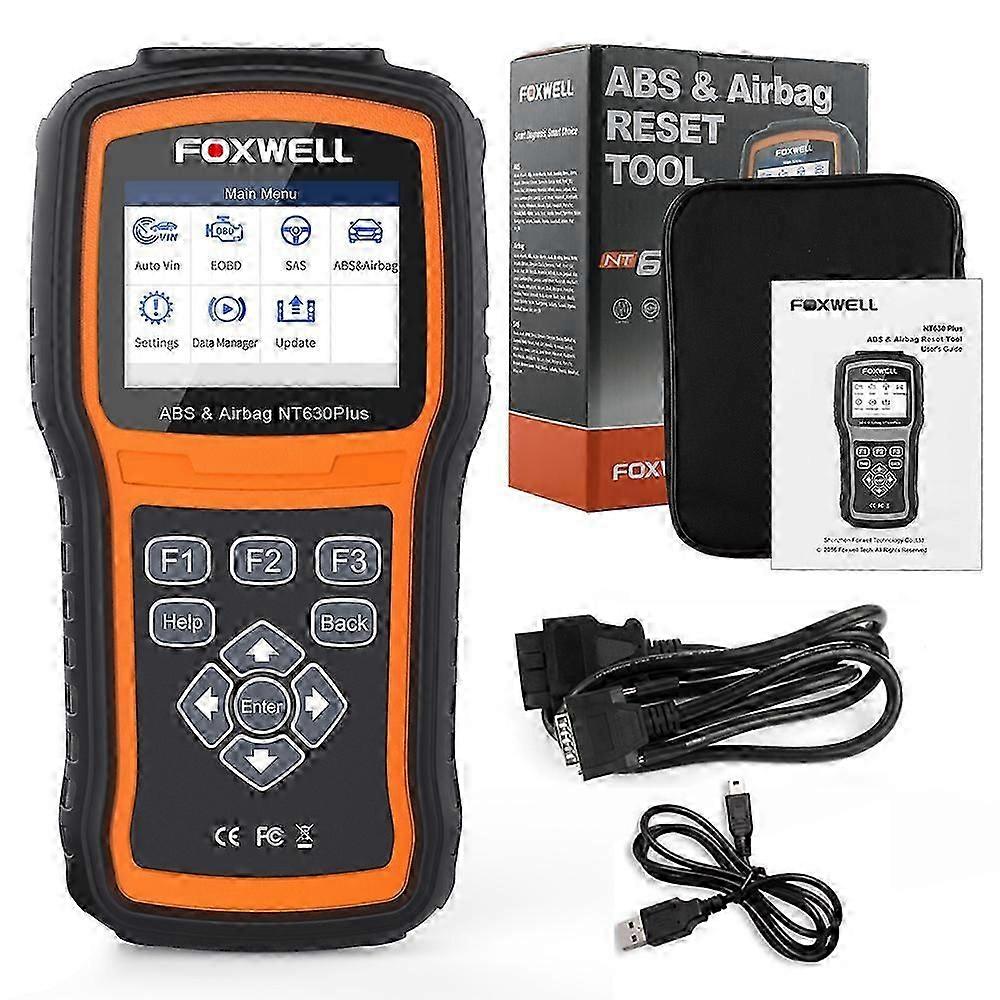 Foxwell Nt630 Plus Obd2 Automotive Scanner Abs Srs Airbag Reset Universal Odb2 Car Diagnostic Tool Code Reader Obd 2 Scanner