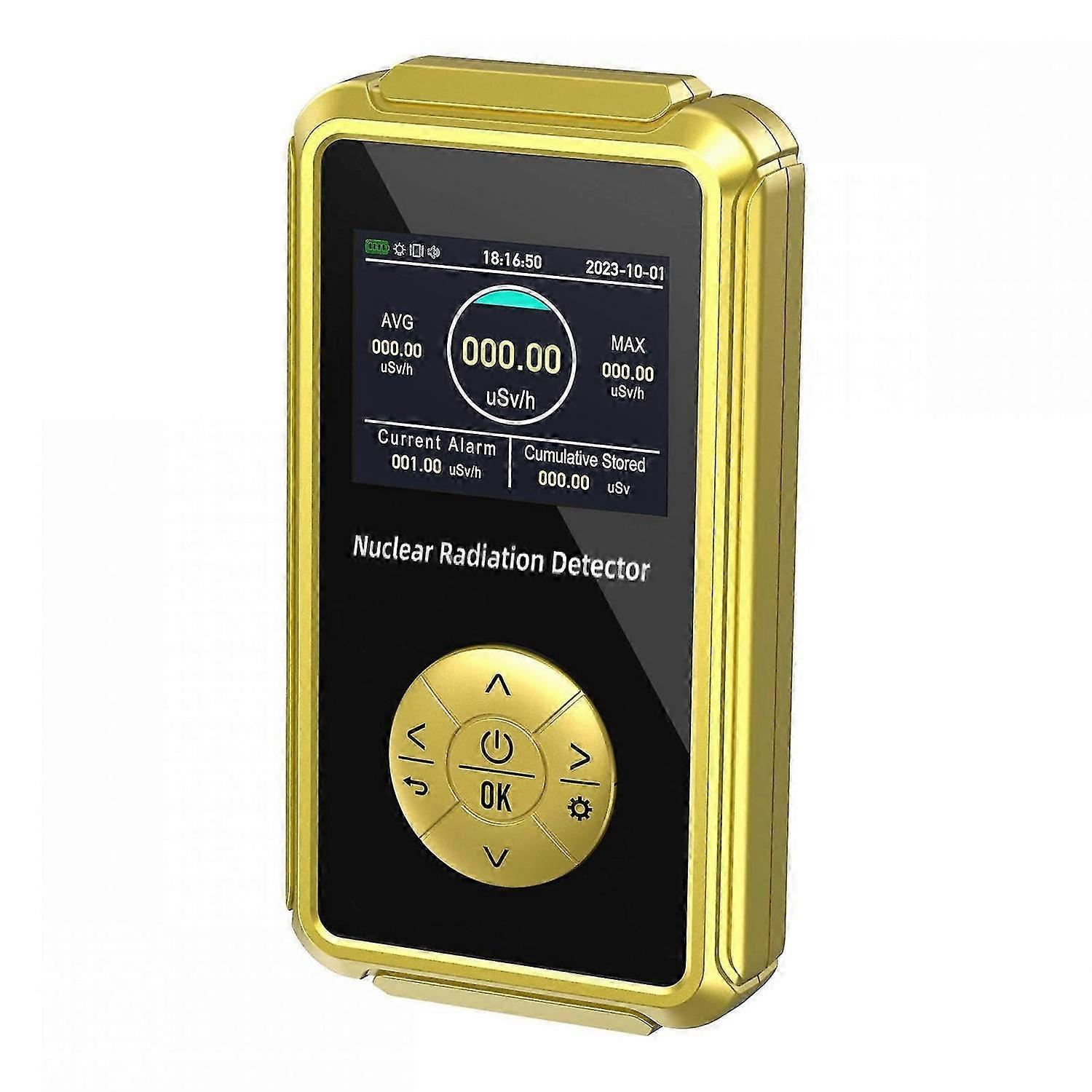 Nuclear Radiation Detector High Accuracy Quick Response X Y B Detection Geiger Counter Radiation Dosimeter with Alarm