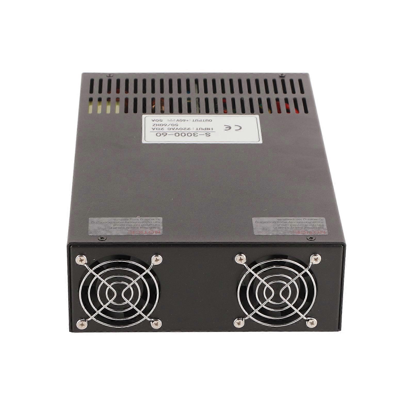 Variable DC Power Supply 3000W 220V Input Adjustable Switching Power Supply for Control