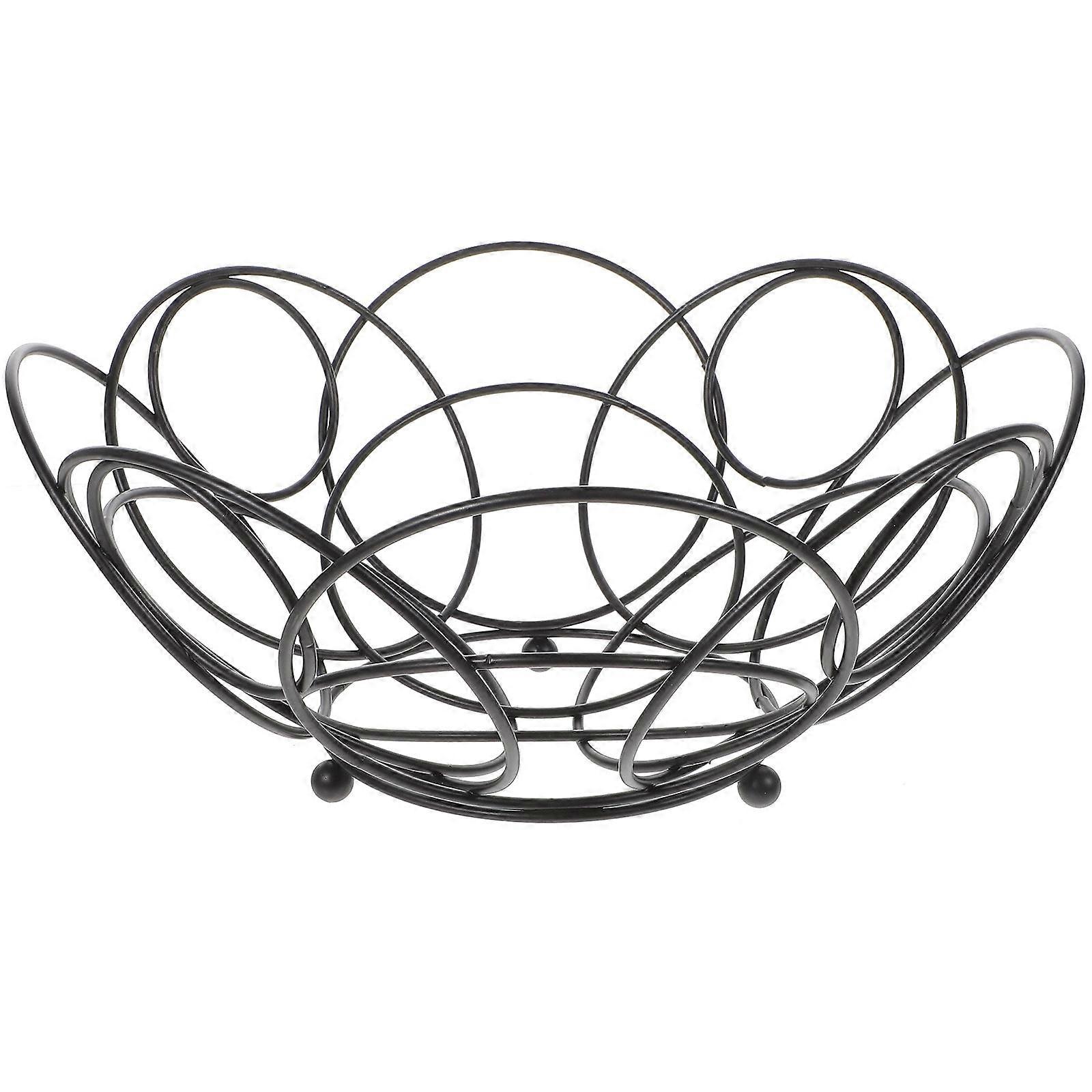 Here's a refined and professional product description based on your input:
**1PC Multi Functional Iron Art Fruit Basket – Stylish & Sturdy