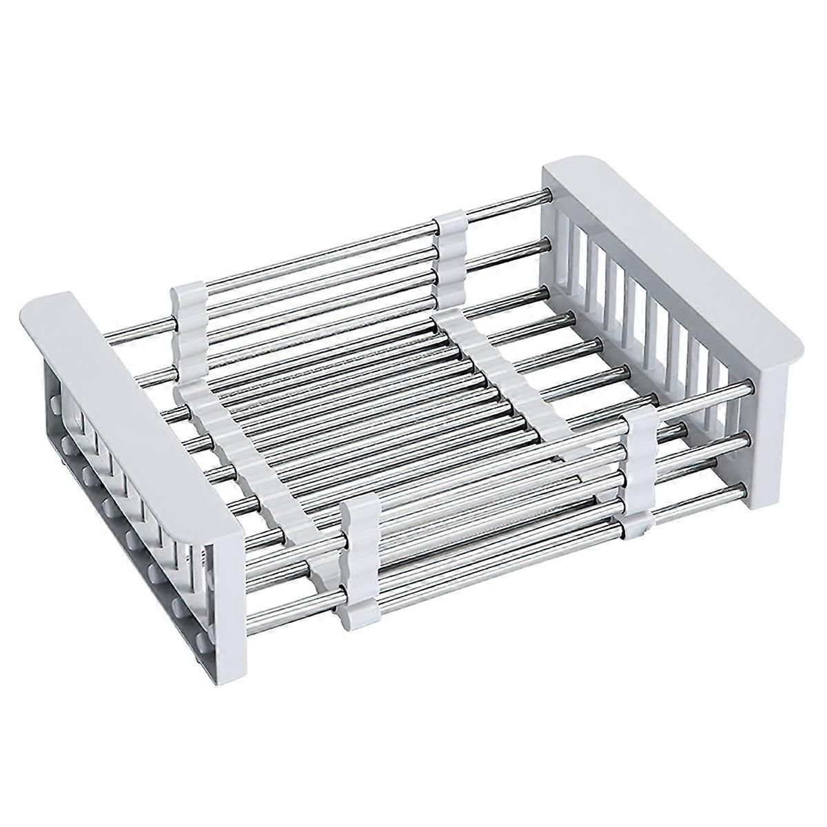 Kitchen Sink Expandable Dish Rack Dish Drain Rack Above Sink