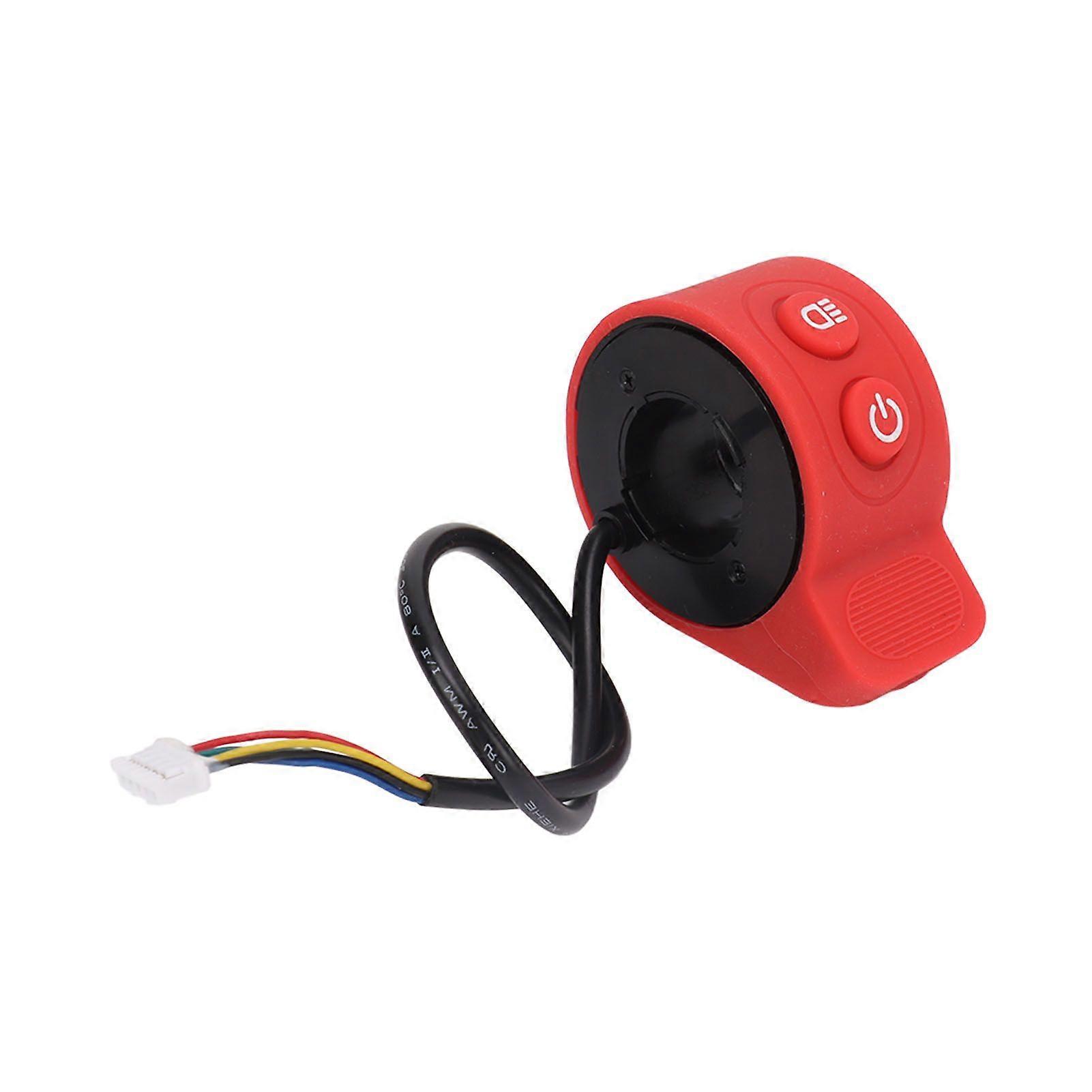 Electric Scooter Thumb Speed Throttle 2 in 1 Scooter Accelerator for Scooter Modification Accessories YMQX)