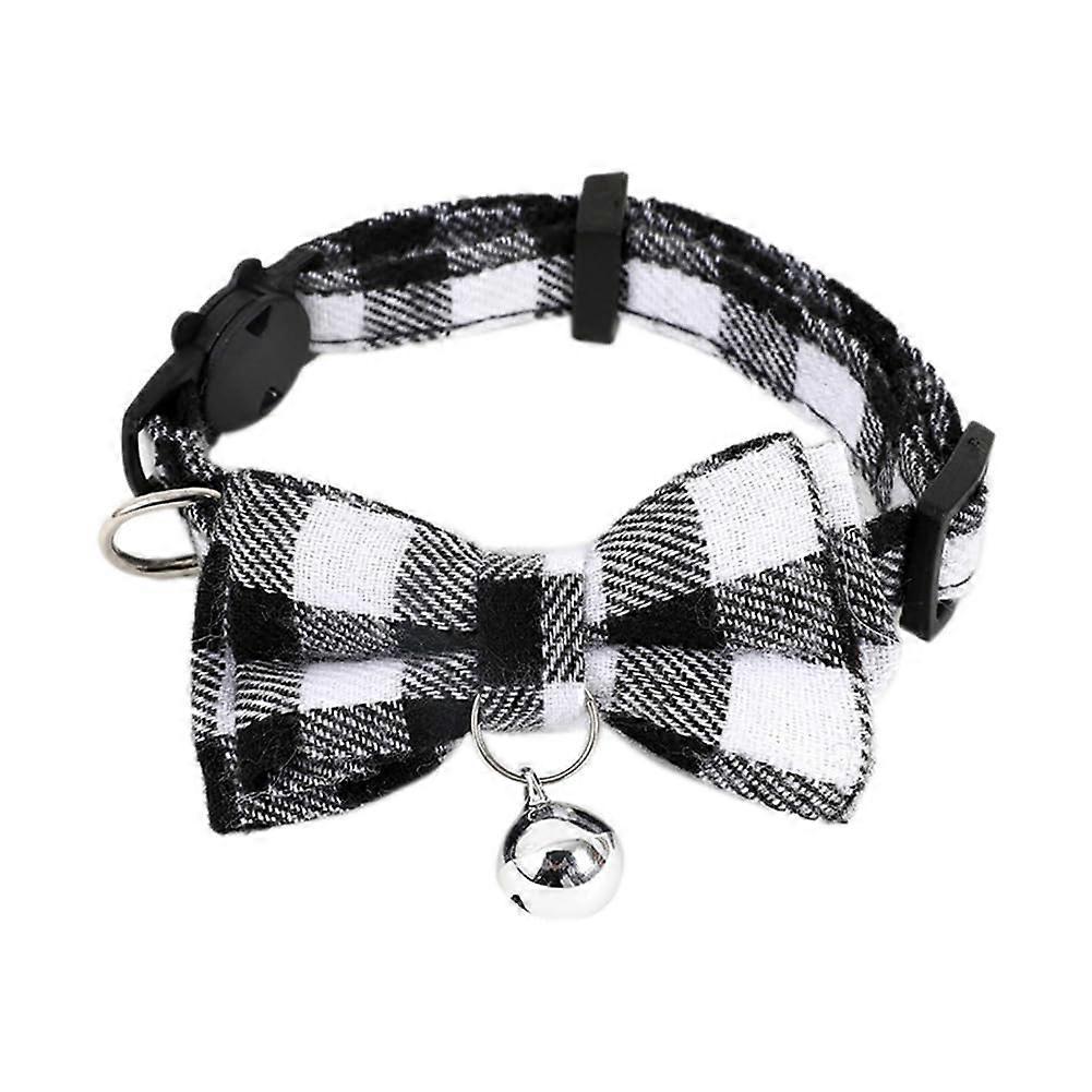 Cat Collar For Small Dogs And Cats, Kitten Collar, Bow Style, Bell Included And Adjustable Size