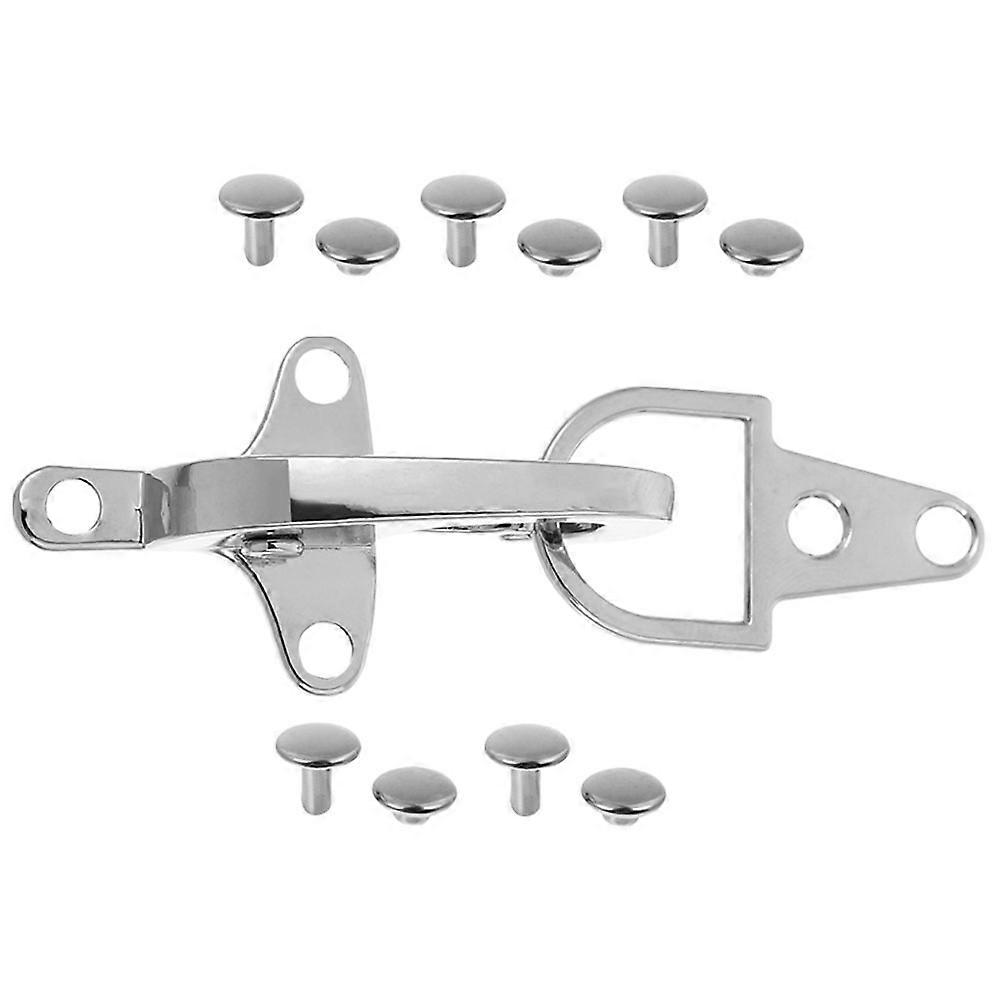 Sweater Clasps Interlock Buckle Fasteners Metal Closure Buckle Adults Wind Coat Closure Buckle 1Set