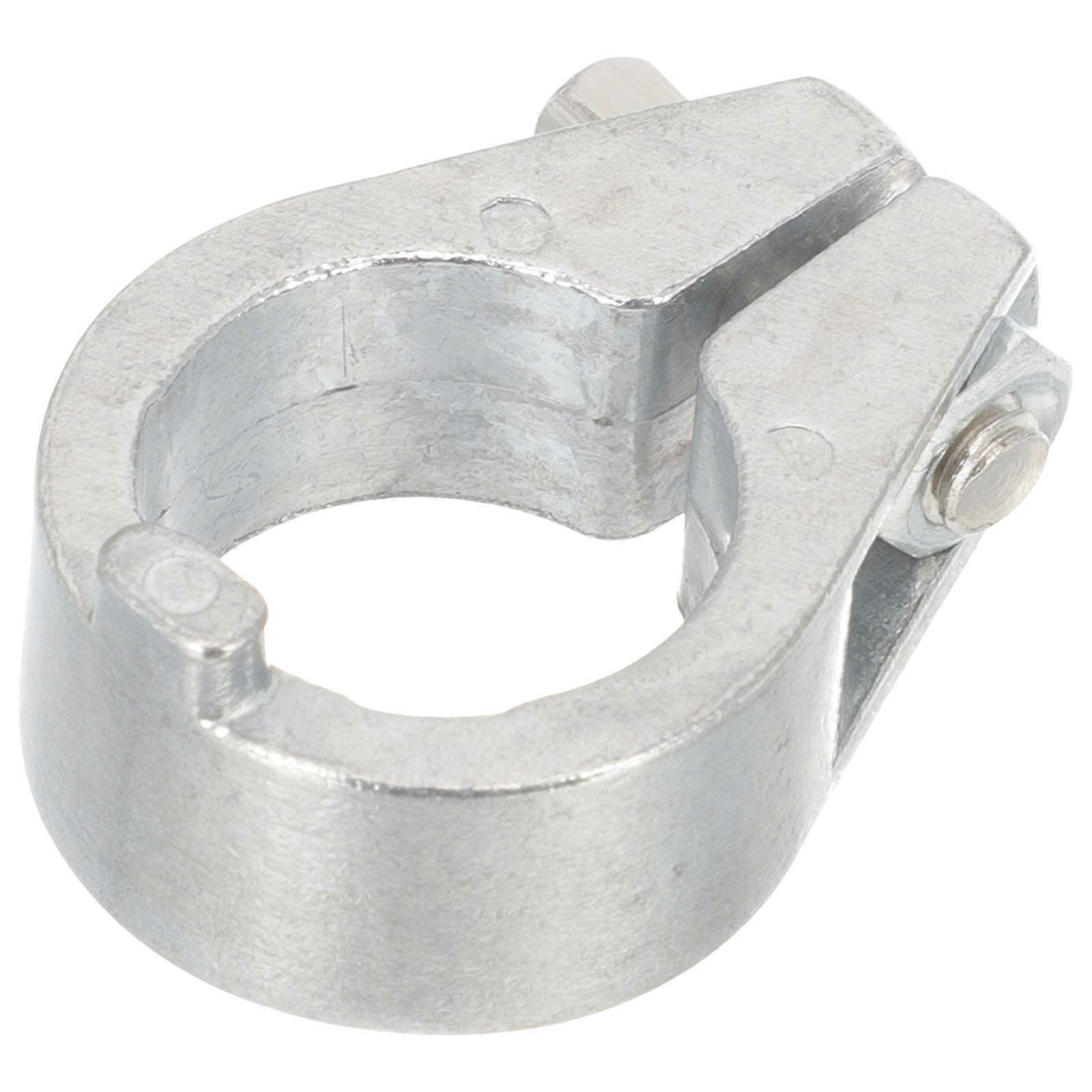 Zinc Alloy Cowbell Mounting Bracket for Drum Set Simple Structure 4x3cm 1Set