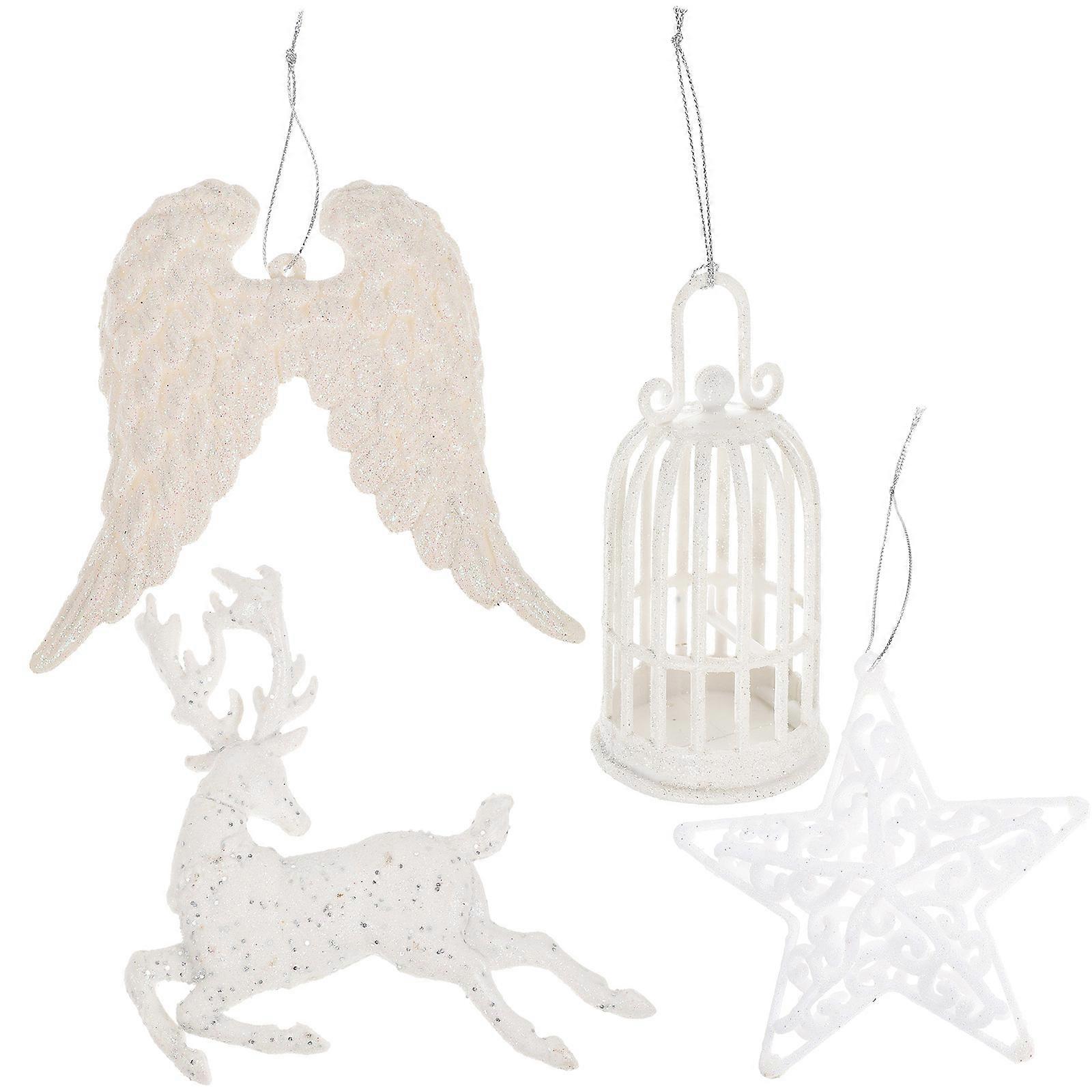 It sounds like you're referring to a product listing or description for Christmas tree ornaments. Here's a polished and professional version of that