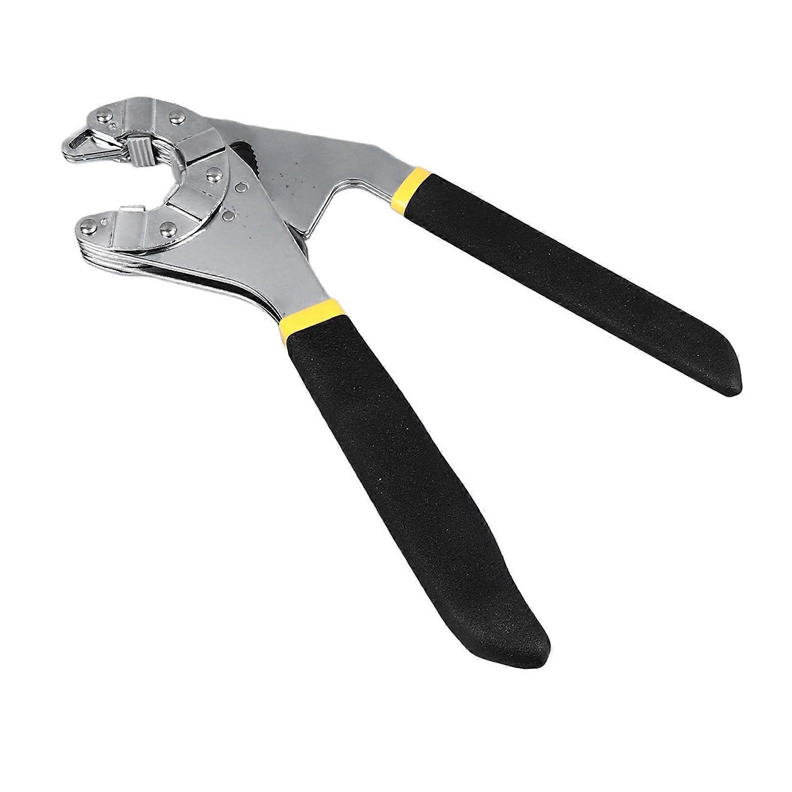 8 Inch Adjustable Wrench Tool Steel Multi-Function Spanner with Serrated Jaws for Gripping Bolts and Tubes