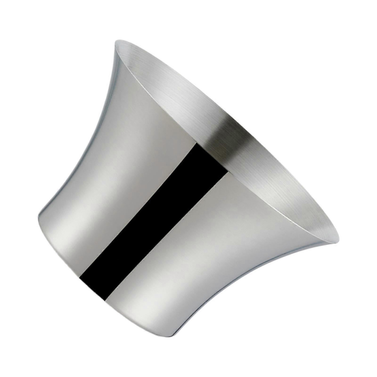 Wide Mouth Wine Bucket Beverage Tub Stainsless Steel Ice Bucket Drinkware for Parities, Hot Weather Gatherings Silver