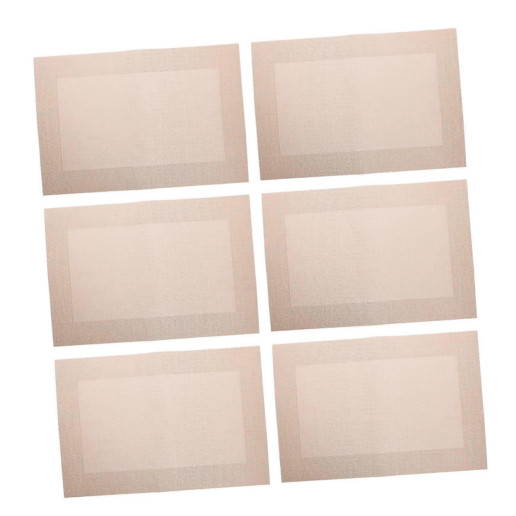 Rectangular HeatInsulating Placemat Washable Table Mats for Outdoor Use as Table Decoration