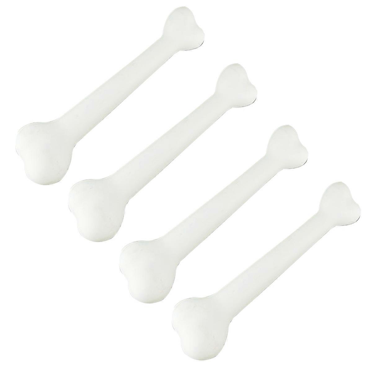 Hanging Skeleton Decoration Fake Bones For Themed Party Costume Accessory Plastic Craft 4Set