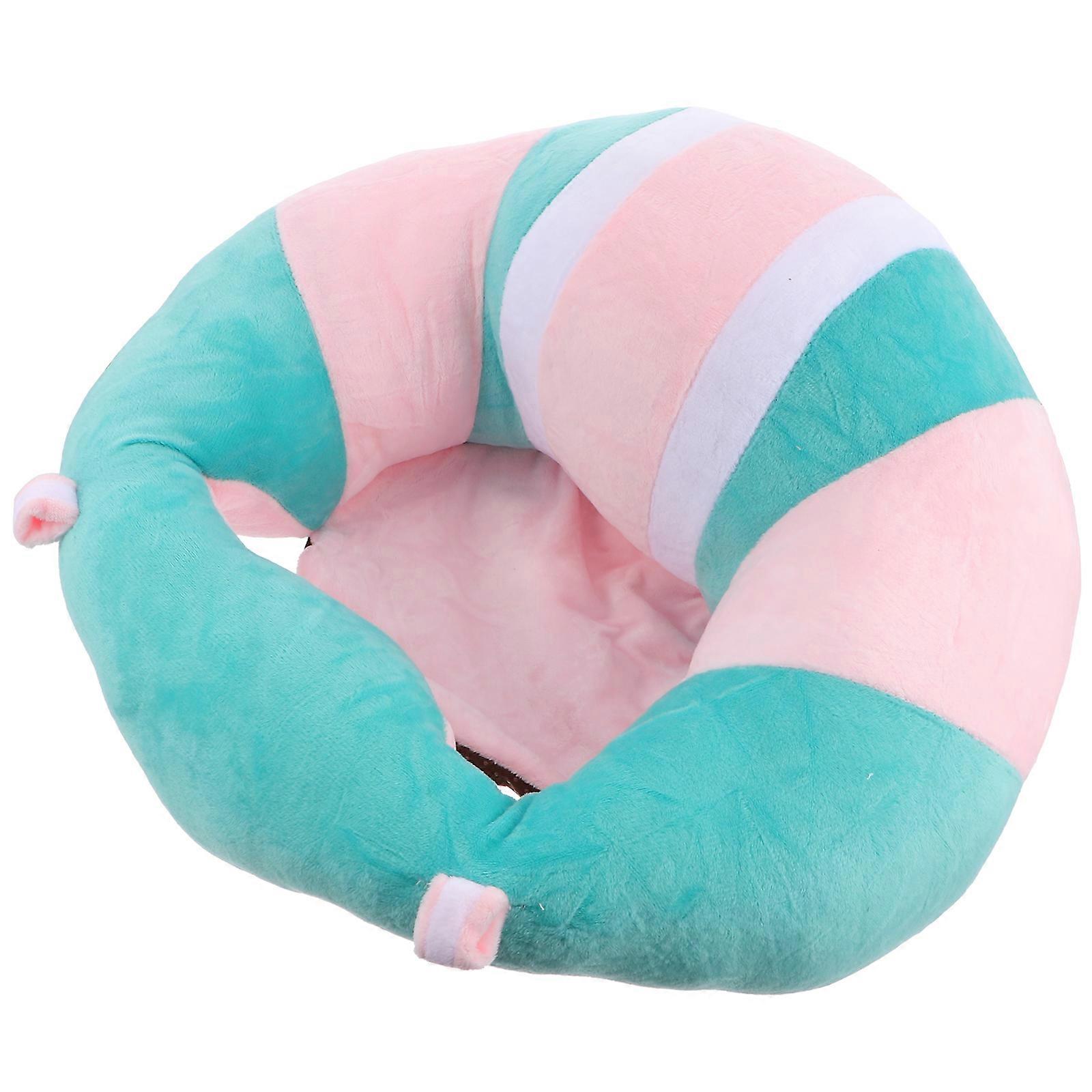 Lightweight Plush Sitting Chair Cushion Support Seat for Kids Learning to Sit Non Slip Base Playtime Mealtime Comfort