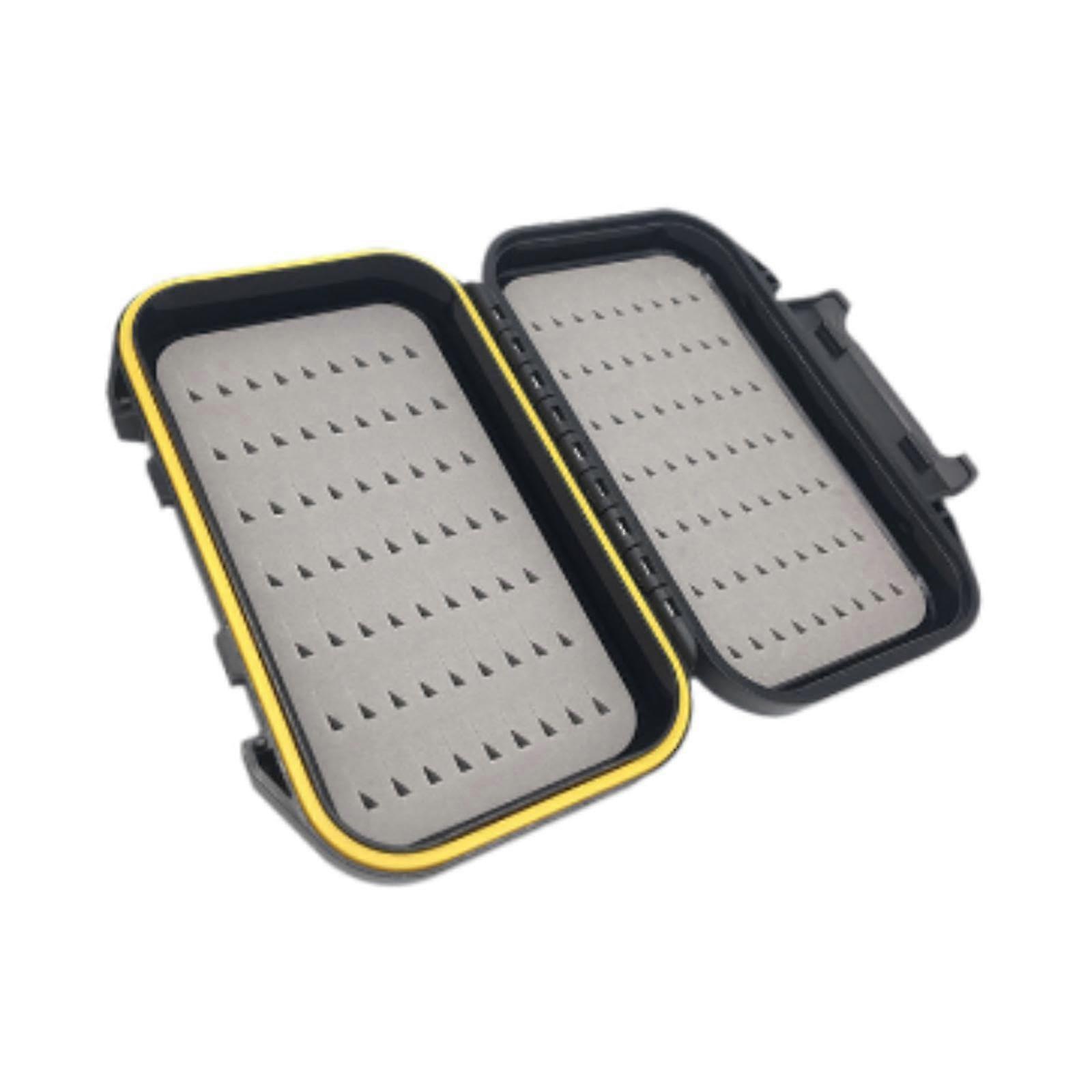 Doublesided fly fishing box fly box fishing lure hook storage container bait hook storage case