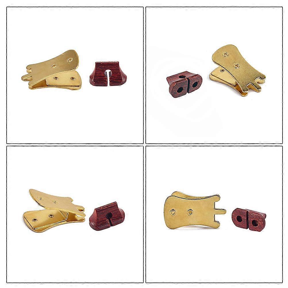 Fiddle Mute Erhu Accessories Sound Dampening Musical Instrument Practice 1Set
