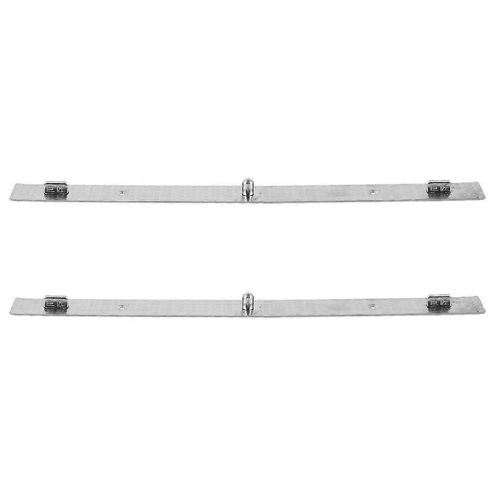 Metal Pin Animation Peg Bar Rulers 2pcs for Precise Paper Positioning and Stable Fixing, Ideal for Art Drawing, DIY Animation and Accurate Design