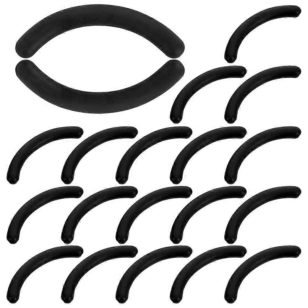 Eyelash Curler Silicone Pads Soft Rubber Replacement for Universal Curler 48Pcs