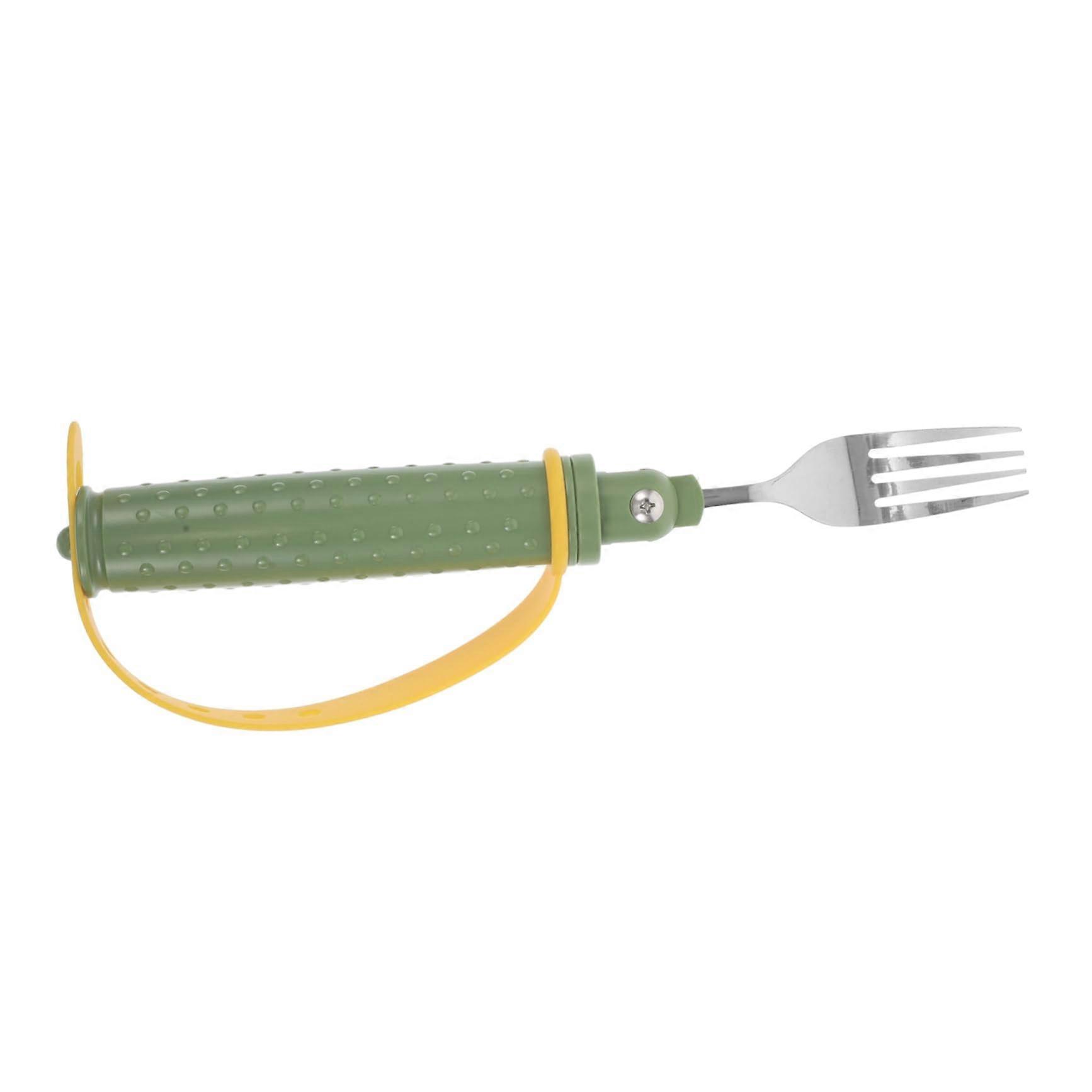Adjustable Adaptive NonSlip Grip for Seniors, Designed for Travel and Meal Assistance Applications, Suitable for Elderly Individuals with Tremor