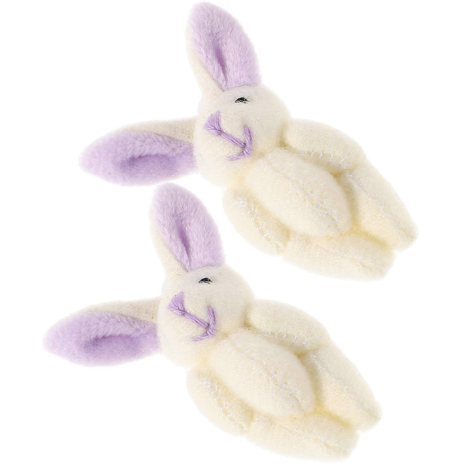 Here's a polished and professional product description based on your input:
**2pcs Jointed Bunny Doll – Adorable Soft Stuffed Animal for Easter,