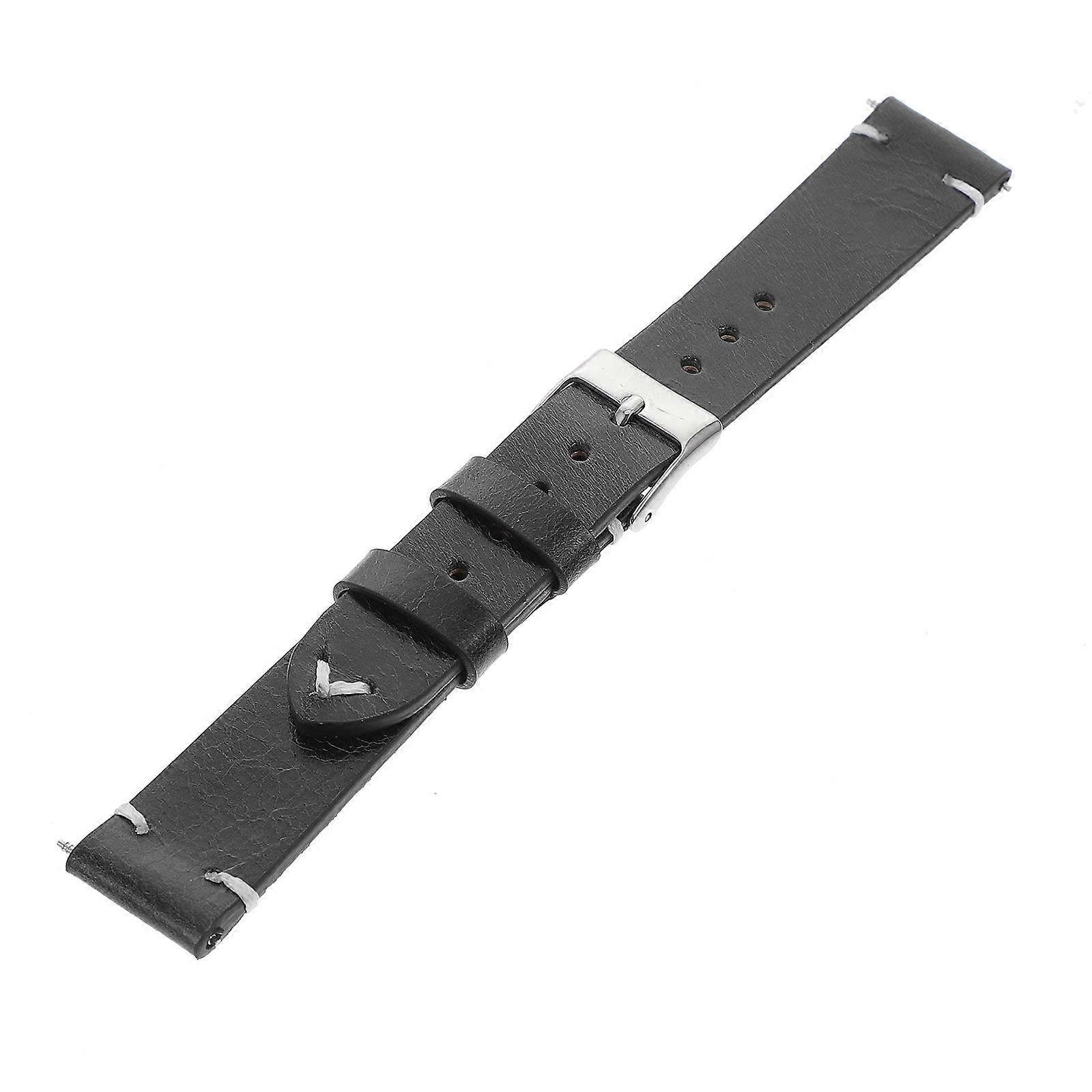 1pc Ultra-thin Watch Band Fashion Cowhide Watch Strap Adjustable Watch Strap