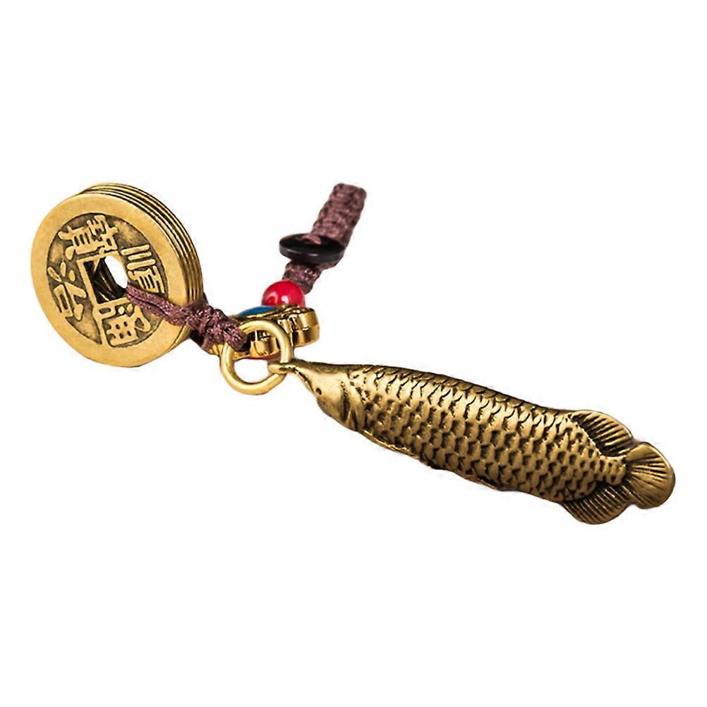 Durable Copper keychain with Fine Workmanship and Beautiful Details for Kids Use Assorted Color