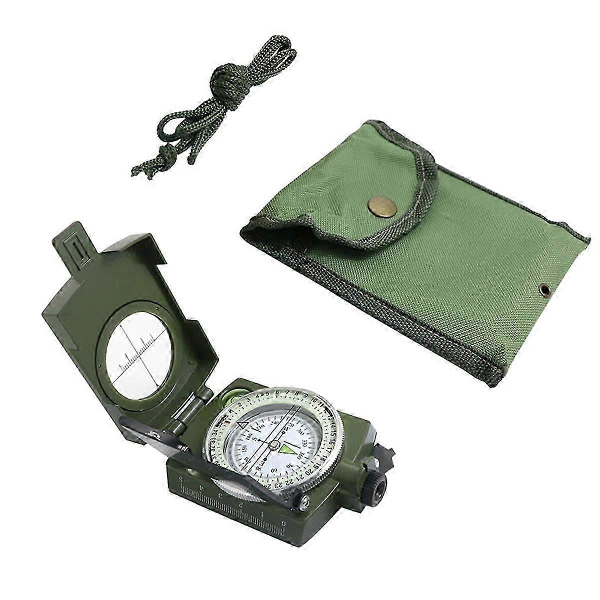 Professional Outdoor Camping Compass Waterproof Camouflage Sighting
