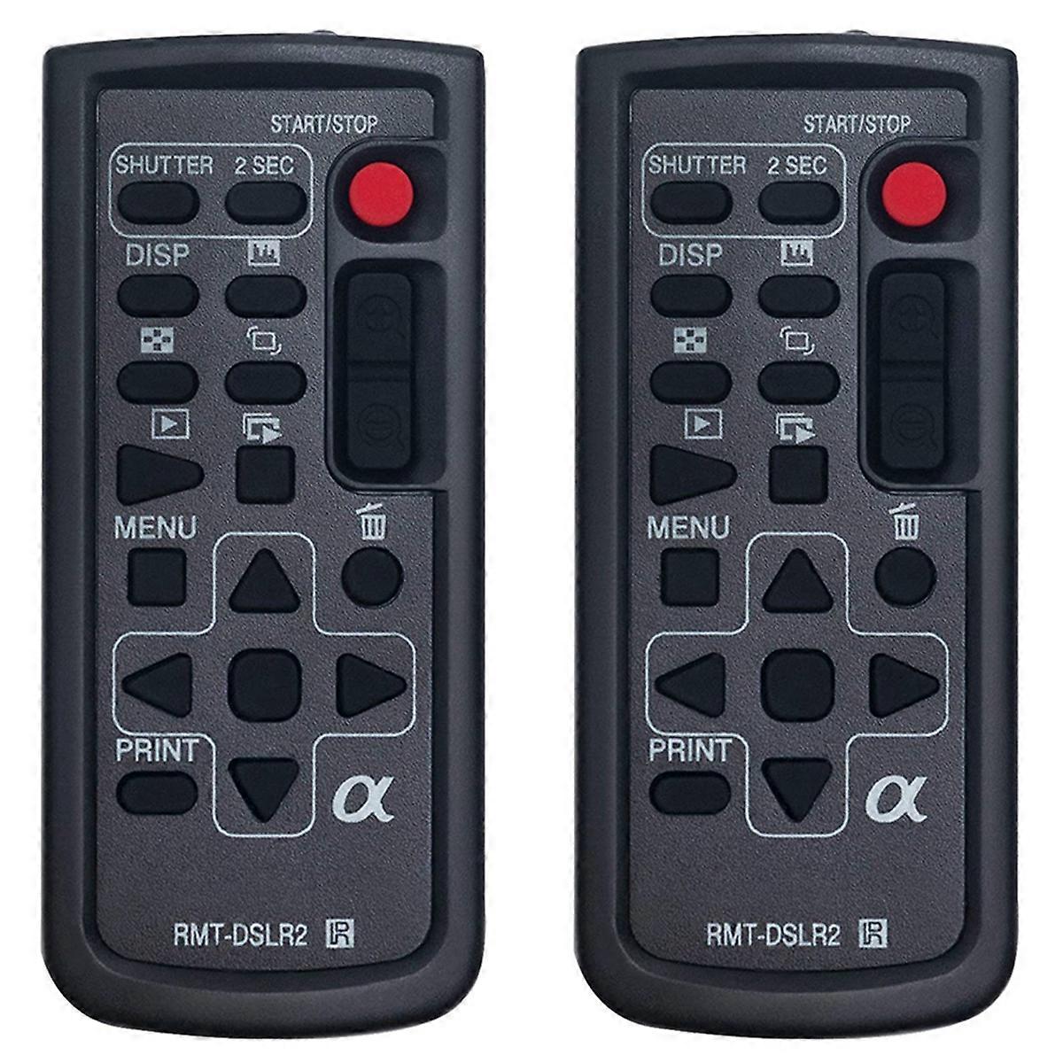 2X Remote Control Replacement -DSLR2 for NEX-6 NEX-7 NEX-5 NEX-5N Digital Camera Controller