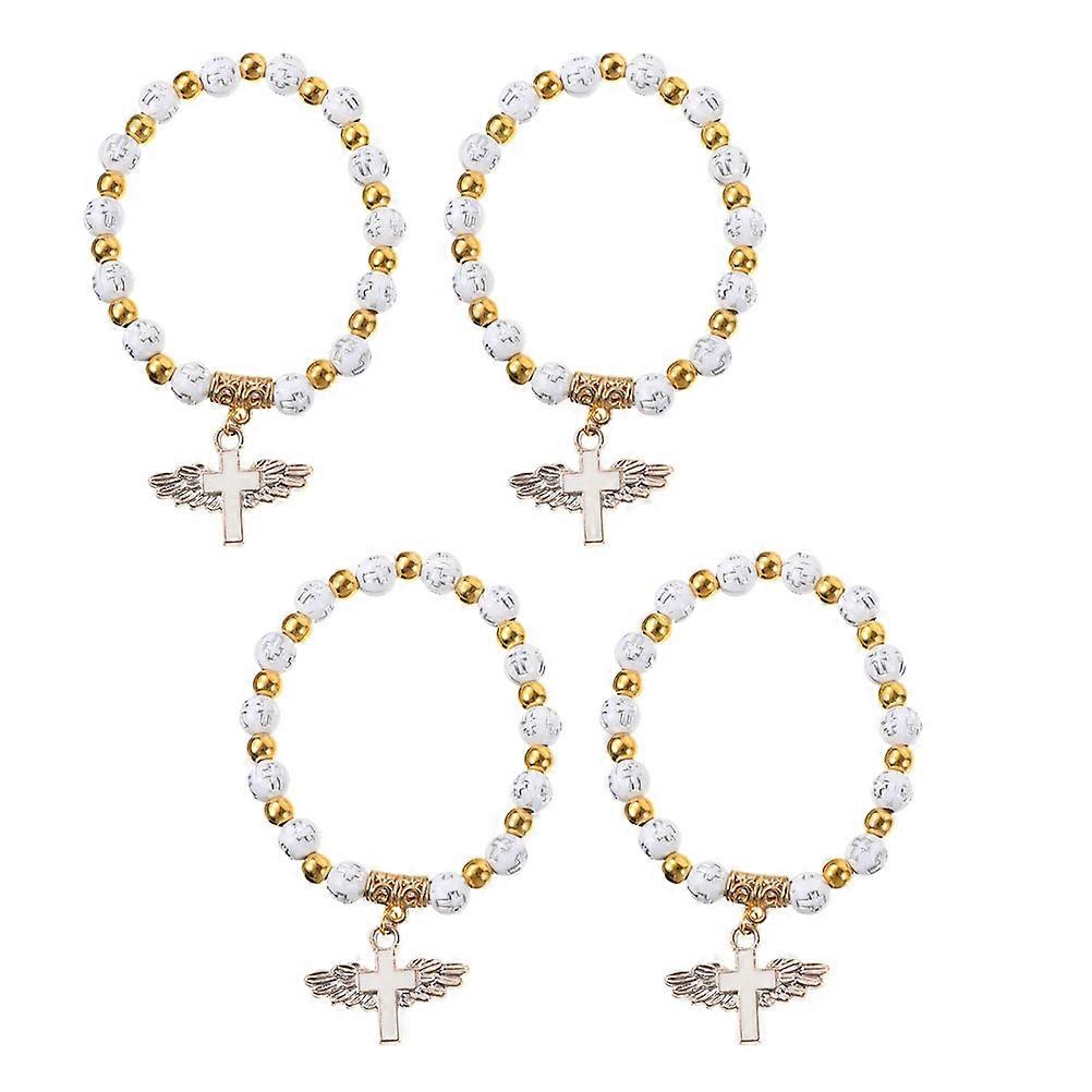 Alloy Bracelet,Durable Kids Wristbands for Various Occasions,Smooth Beads Jewelry
