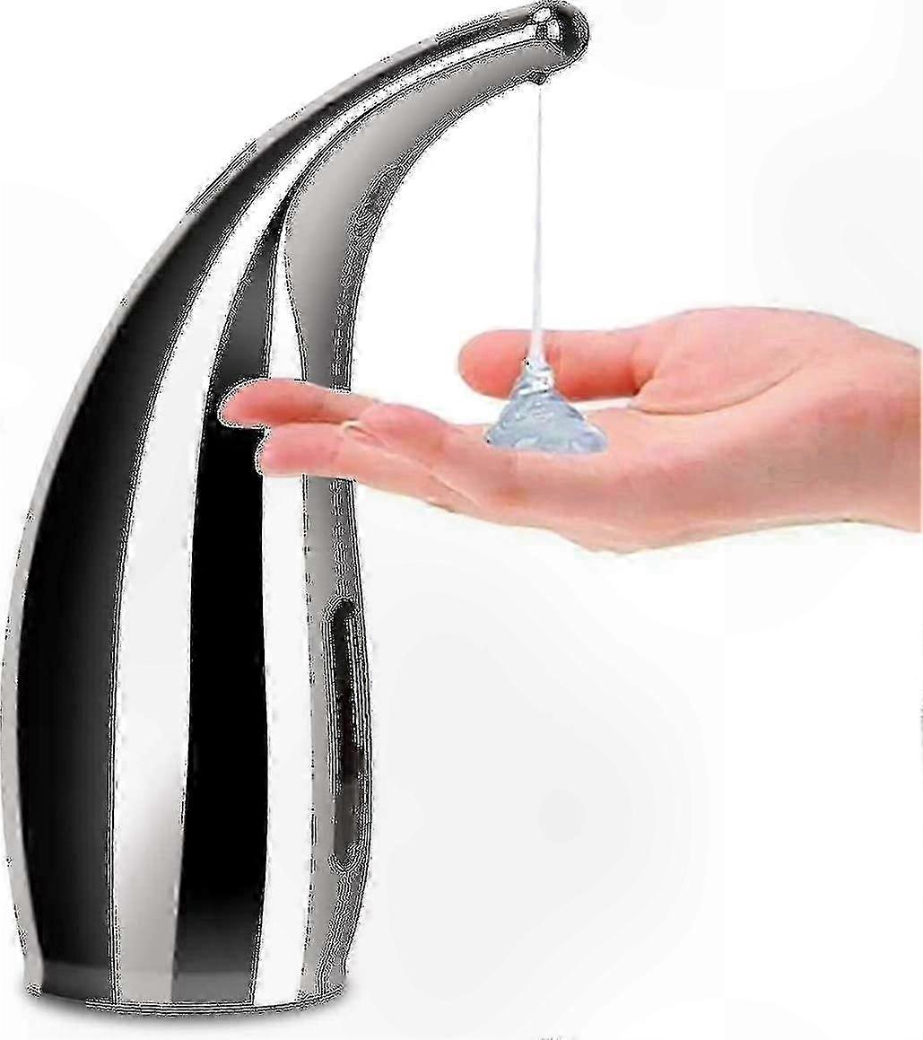 300ml Automatyczny dozownik mydła - srebrny bezdotykowy dozownik mydła na podczerwień