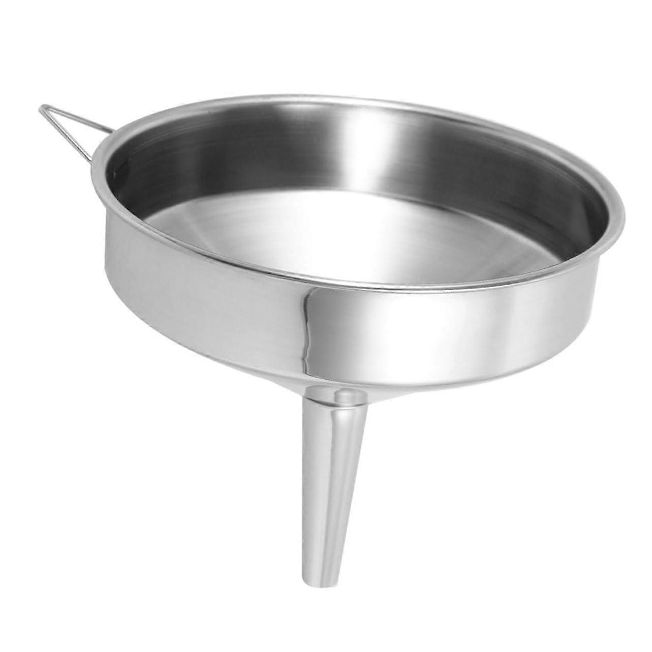 Super Large Stainless Steel Funnel for Liquids and Powders, Durable and Easy to Clean, Perfect for Kitchen Use