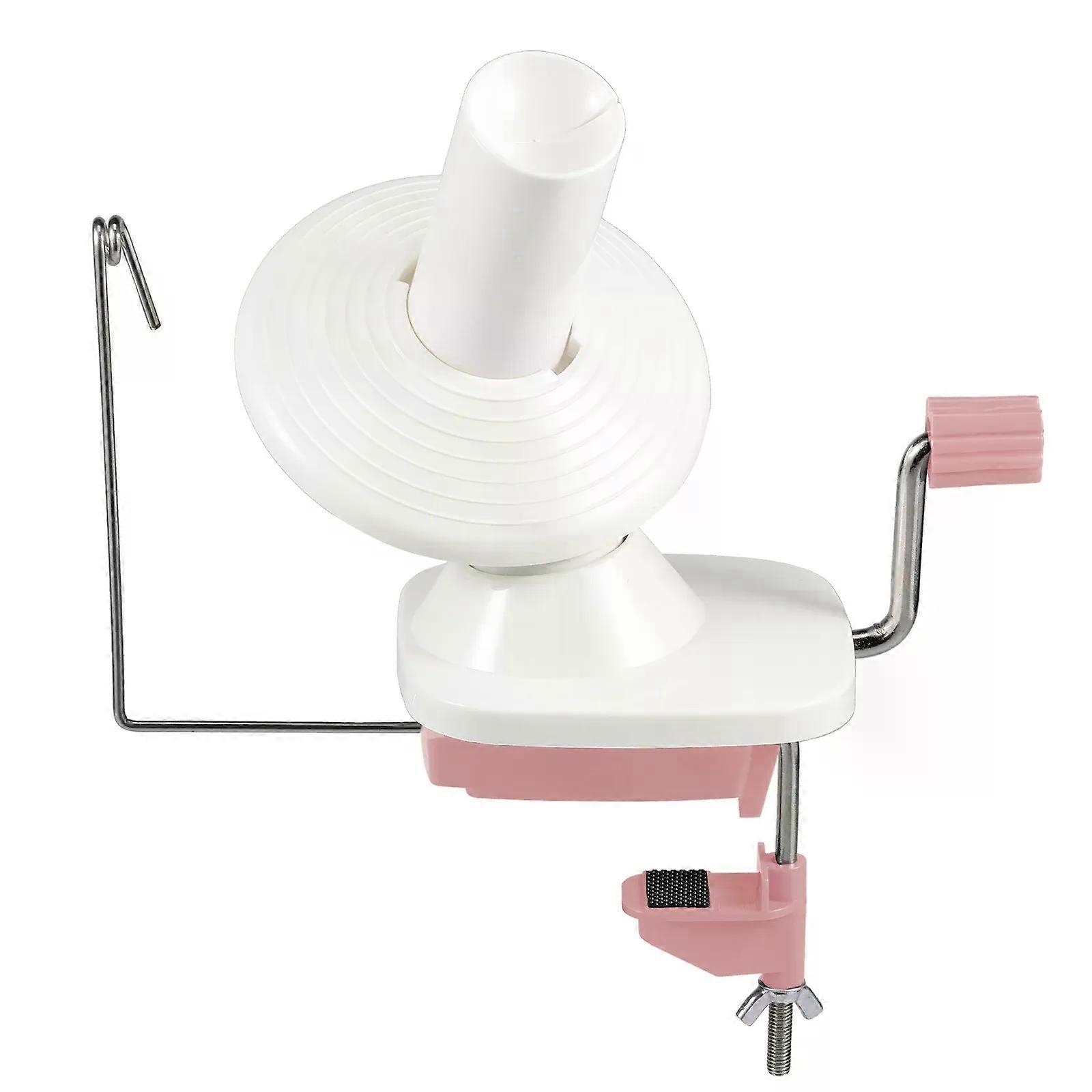 Yarn Ball Winder Non Slip ABS Yarn Winder for Crocheting Easy to Install Efficient Yarn Spinner Wool Winder Knitting Accessory
