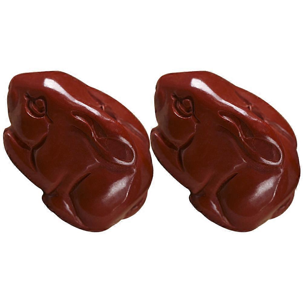 Rabbit Spacer Beads 2PCS for DIY Jewelry Making – Durable, Safe Beads for Bracelets, Necklaces & Craft Projects for Craft Lovers